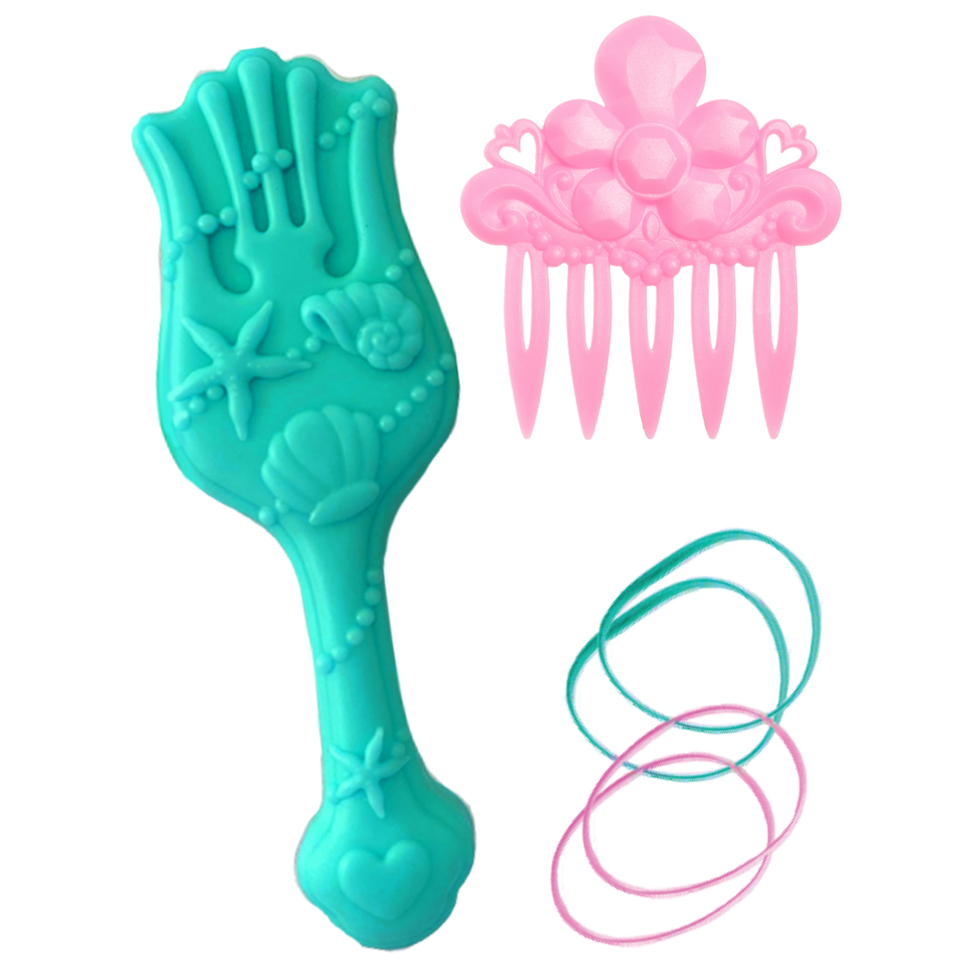 مجموعة لعب تظاهرية بشعر أحمر من ديزني برنسيس، مكونة من 7 قطع مع ملحقات، تتضمن أريل، مقاس 8 بوصات، لعبة لعب أدوار مرخصة رسميًا للأطفال من سن 3 سنوات فما فوق من جاست بلاي