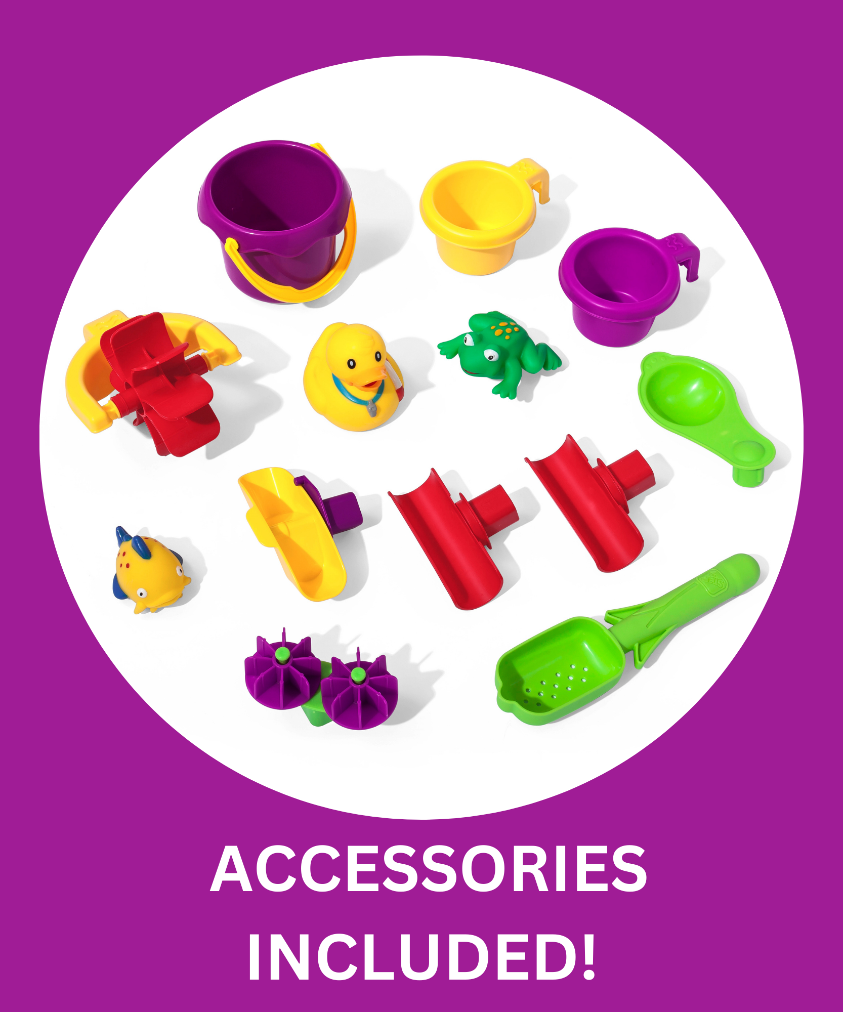 طاولة مياه للبركة من ستيب 2 رين شاورز سبلاش، طاولة مياه داخلية وخارجية، مجموعة ألعاب حسية، لعبة نشاط مع جدار دش مطري، مجموعة إكسسوارات من 13 قطعة، لعبة في الفناء الخلفي مناسبة للأطفال الصغار من سن 1.5 سنة فما فوق