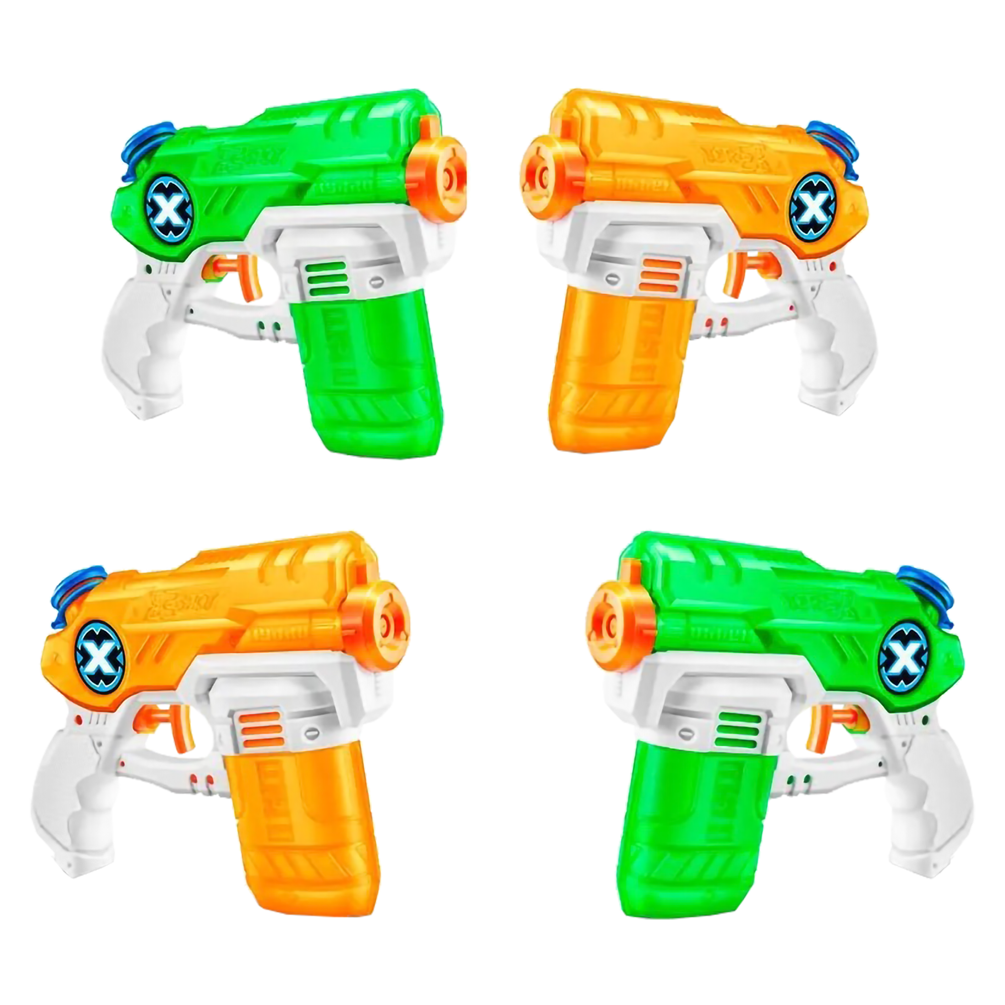 X Shot Water Small Stealth Soaker 4 Pack, Fun Water Guns for Boys, Age 4+