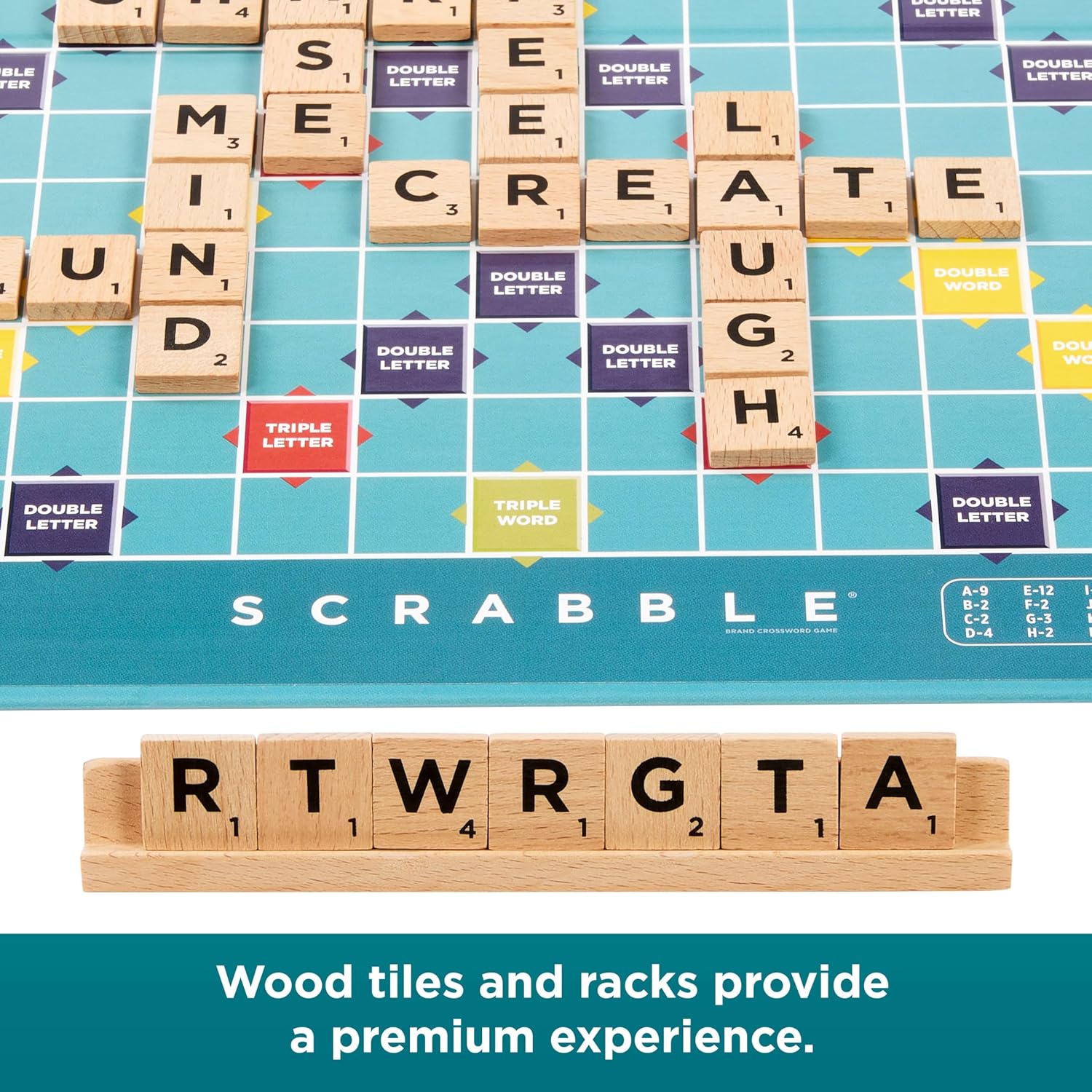 Scrabble Core Wood