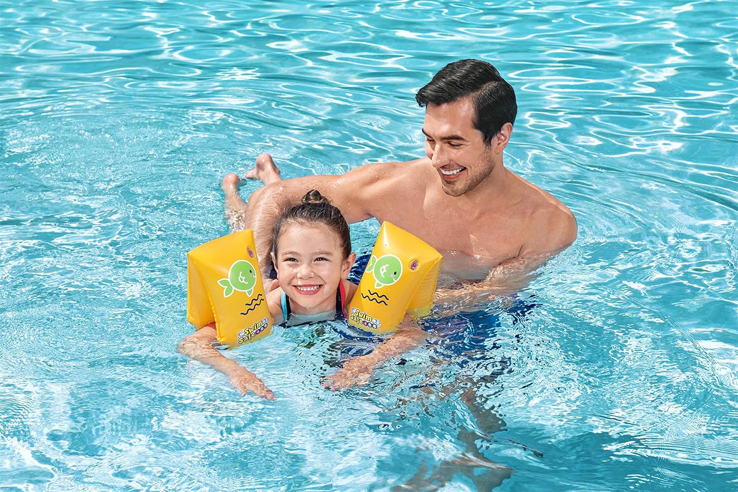 Bestway Swim Safe ABC Schwimmflügel Stufe C WonderSplash, 5-12 Jahre