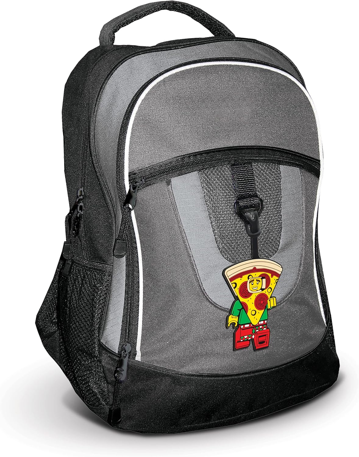 IQ Lego Classic Pizza Guy Silicone Bag Tag (52935)