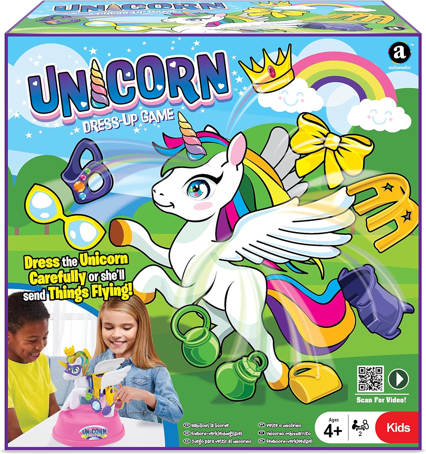 Ambassador Games Unicorn Dress-Up Game!