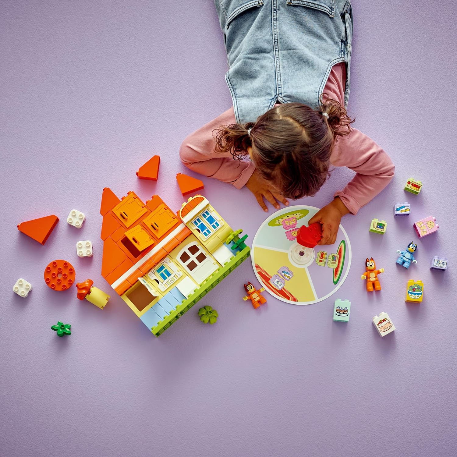 LEGO DUPLO Bluey: Bluey's Family House with Memory Game 10459