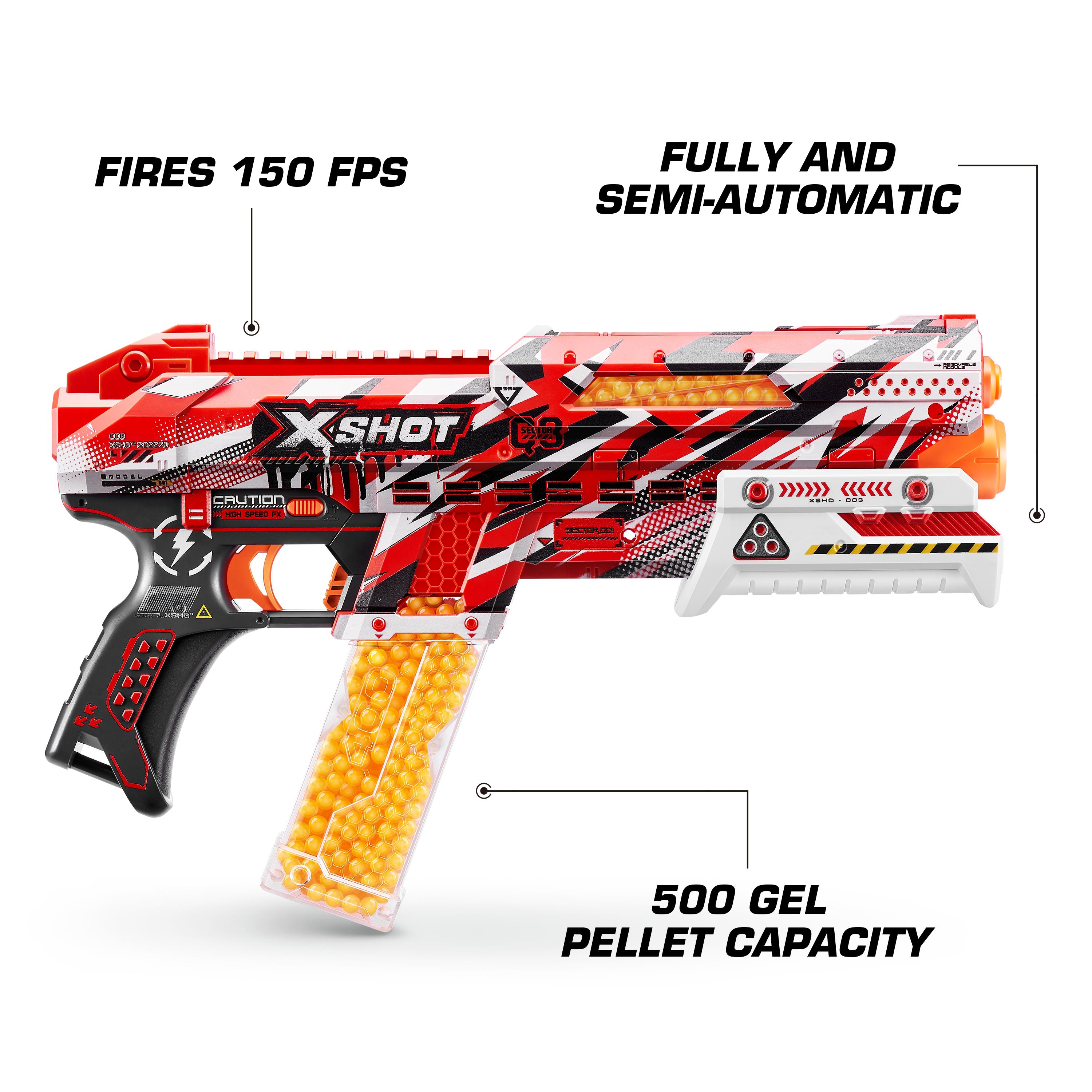 X Shot Hyper Gel Small Blaster 5000 Gellets, Gel Blaster Toy Gun for Boys, Age 14+