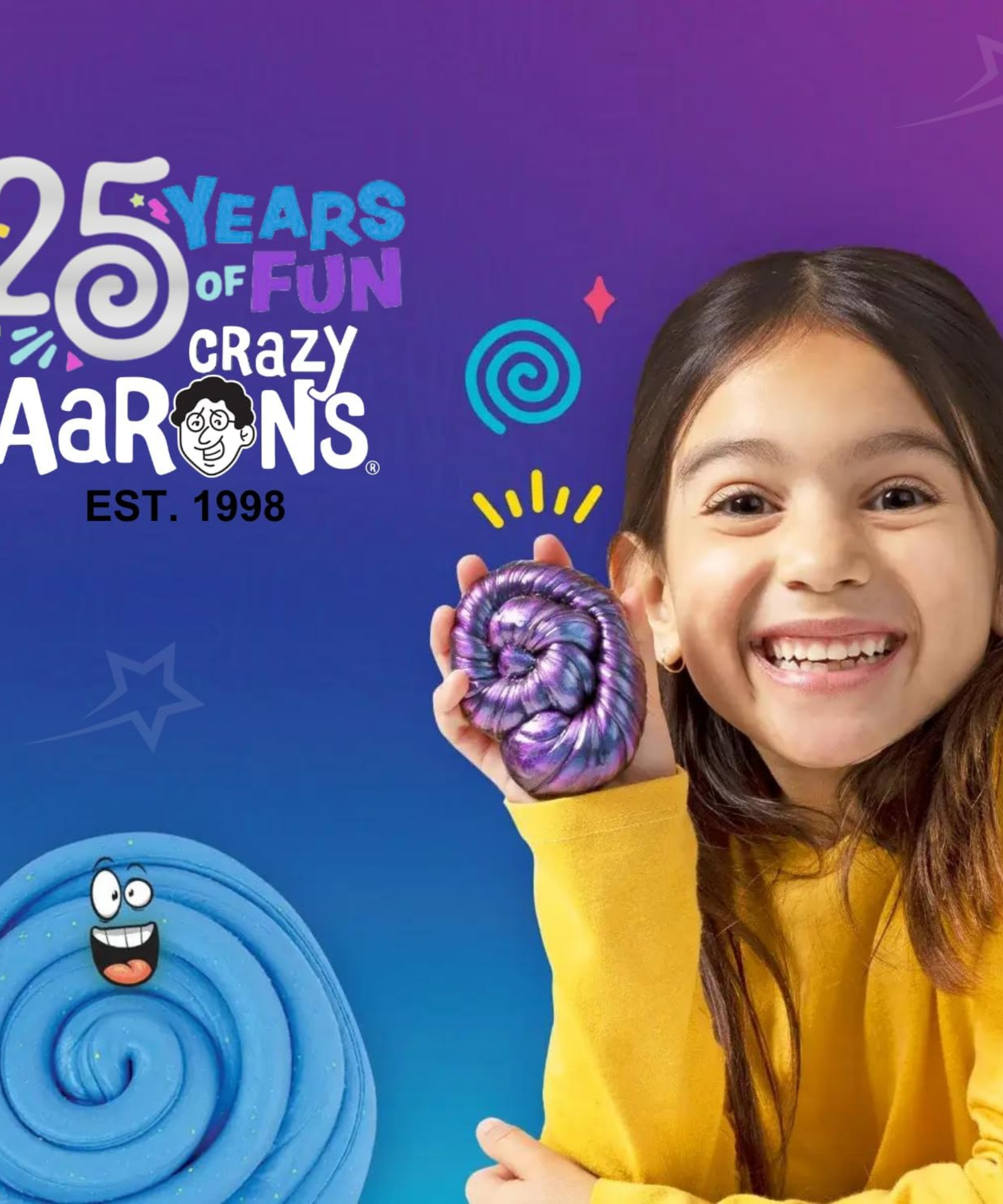 معجون التفكير المضيء في الظلام من Crazy Aaron's Mermaid Tale، علبة 4 بوصات مع 90 جرامًا من معجون اللعب الحسي غير السام الذي لا يجف أبدًا، لعبة فيدجيت إبداعية ناعمة الملمس للأولاد والبنات من سن 3 سنوات فما فوق