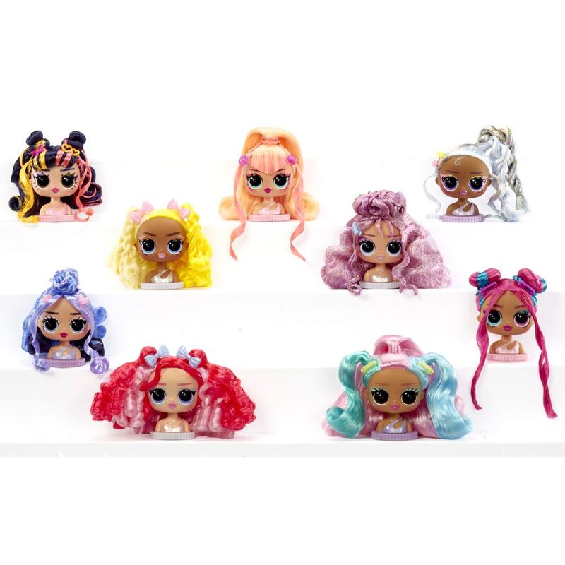 L.O.L. Surprise Tweens Surprise Swap Styling Head, Assorted, Includes Hair Accessories and Comb, Collectable Styling Toy for Kids Ages 4+, Great for Creative Hair Play