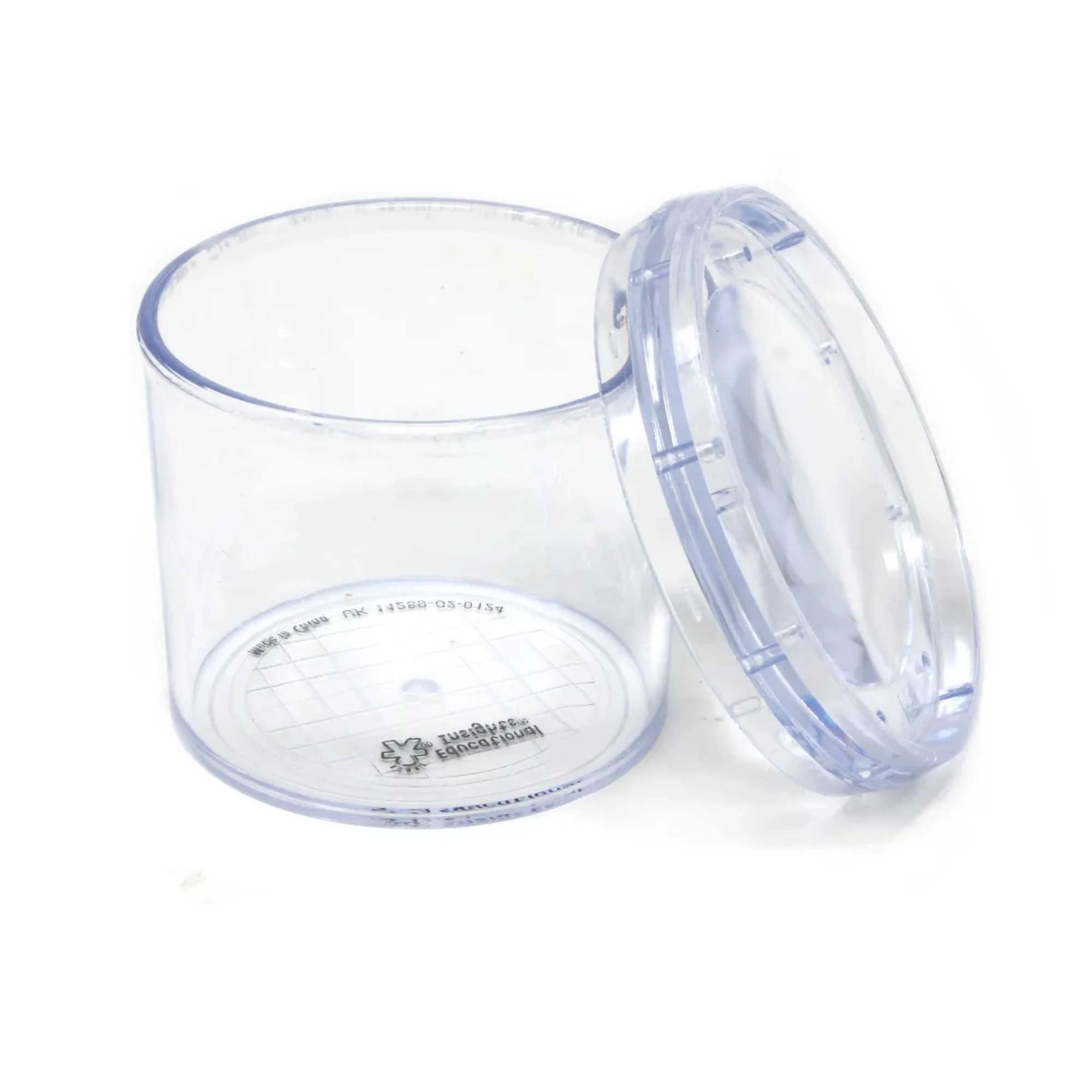 موارد التعلم GeoSafari Jr. Bug Viewer، وعاء مكبر للأطفال، تكبير 3 أضعاف، فتحات هوائية للعرض المباشر، قاعدة قياس شبكية، مثالي للاستكشاف في الهواء الطلق، للأعمار من 3 سنوات فما فوق