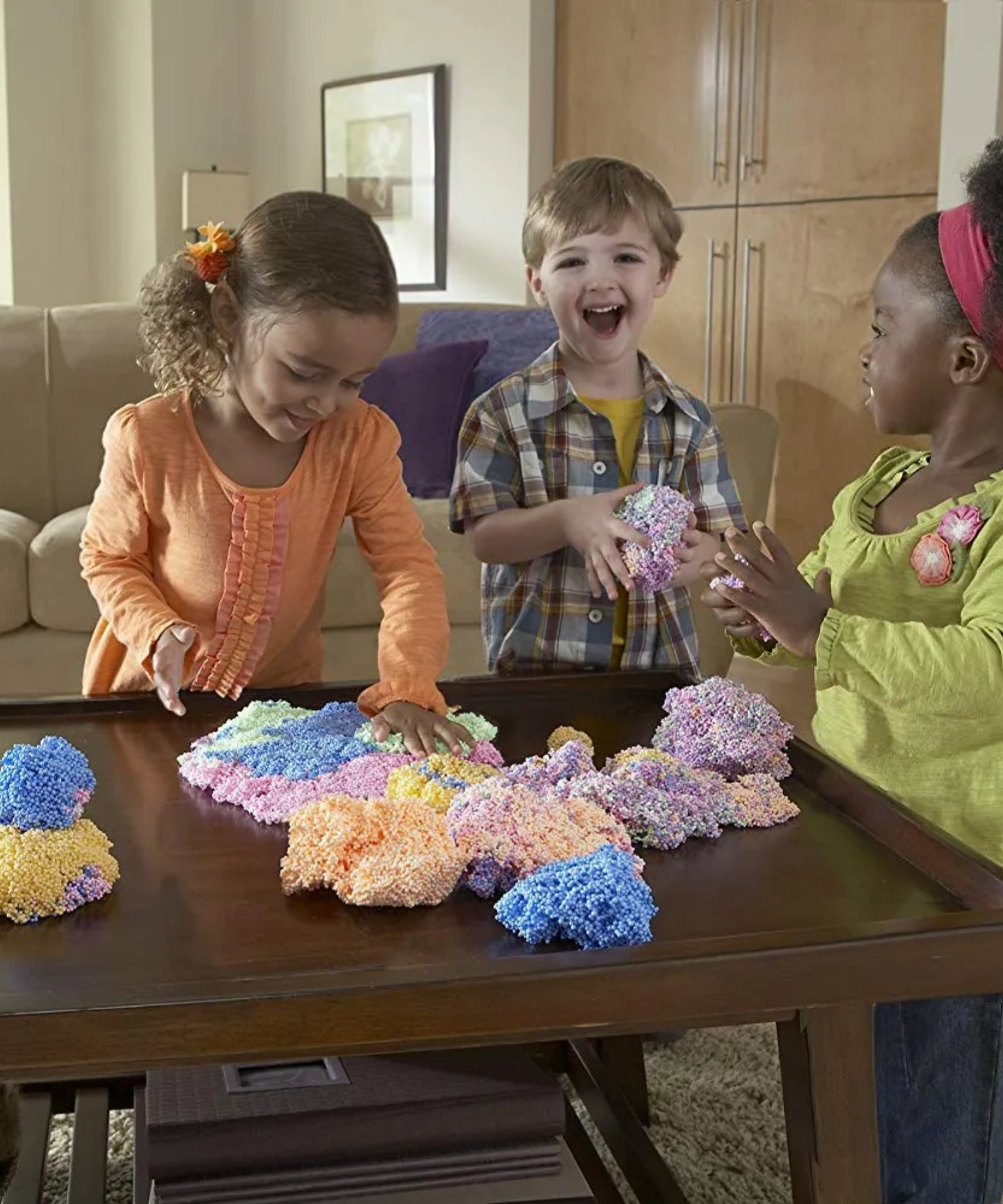 مجموعة بلاي فوم للطلاب من ليرنينج ريسورسز، رغوة لعب حسية للأطفال خالية من الفوضى، لا تجف أبدًا، لتنمية المهارات الحركية الدقيقة والإبداع، ليرنينج ريسورسز