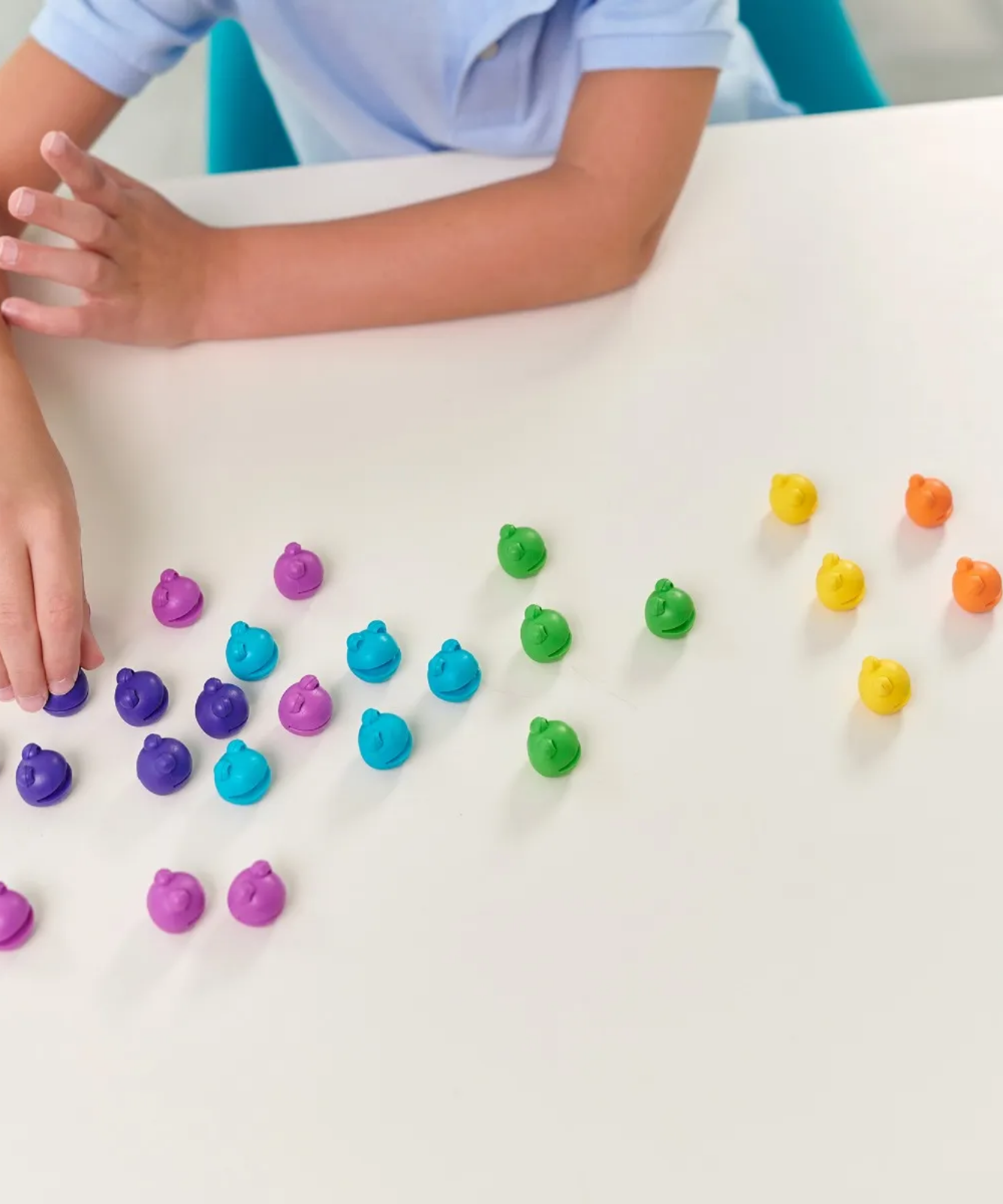 Learning Resources Numberblocks Numberblob Counters, 120 Counters in Unique Colours for Early Maths Learning, Ideal for Counting, Sorting, Addition, Subtraction, and More
