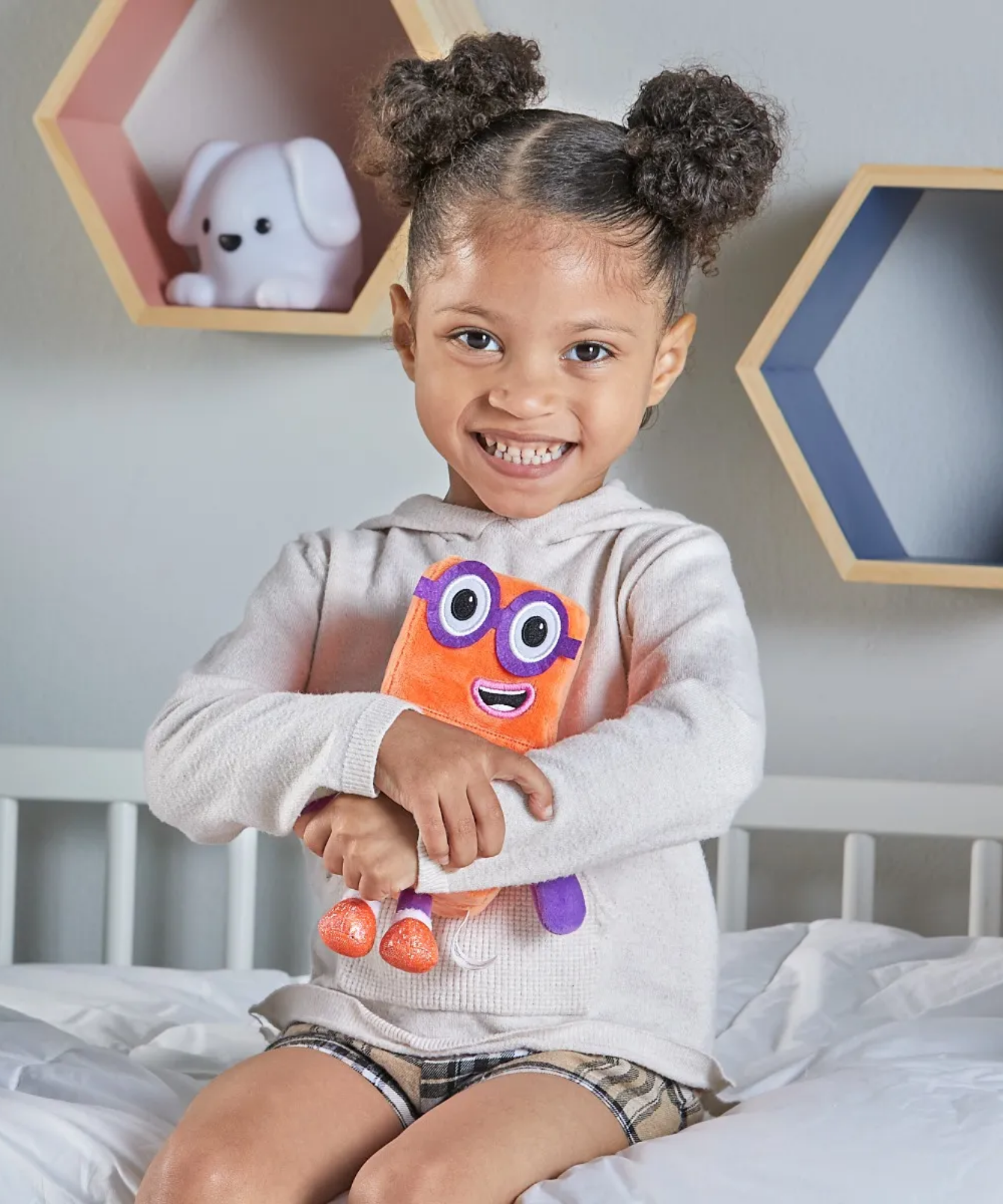 موارد التعلم Numberblocks One and Two Playful Pals، ألعاب قطيفة ناعمة للأطفال، منتج مرخص رسميًا من Learning Resources