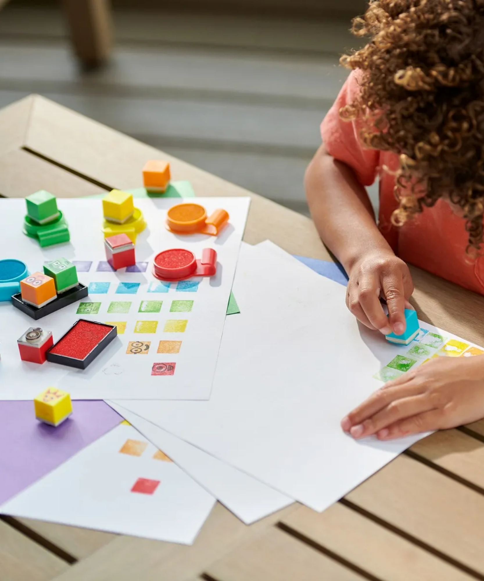 مجموعة أنشطة طوابع Numberblocks Stampoline Park من Learning Resources، ابتكر مغامرات Numberblocks الخاصة بك، مجموعة من 32 قطعة للفنون والحرف اليدوية للأطفال، مرخصة رسميًا من Learning Resources