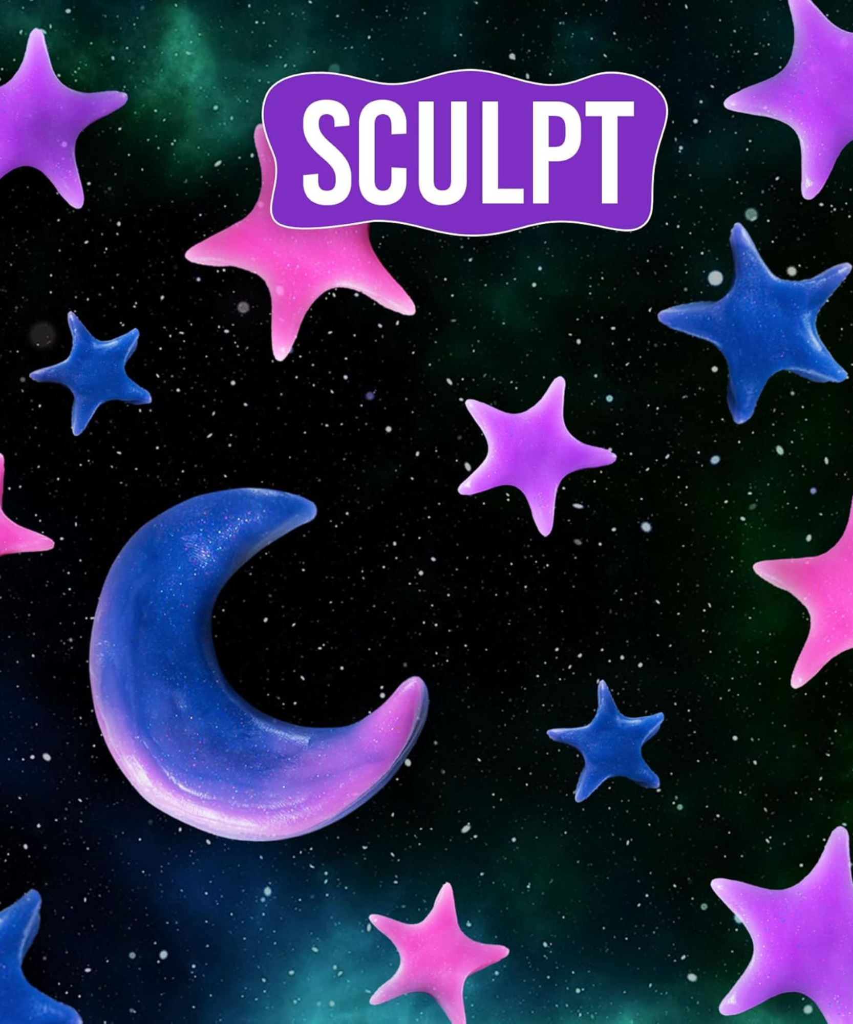 Crazy Aaron's Triple Change Intergalactic Thinking Putty, 4" Tin with 90g of Non-Toxic Sensory Play Putty which Never Dries Out, Soft Textured Creative Fidget Toy for Boys and Girls Ages 3Y+