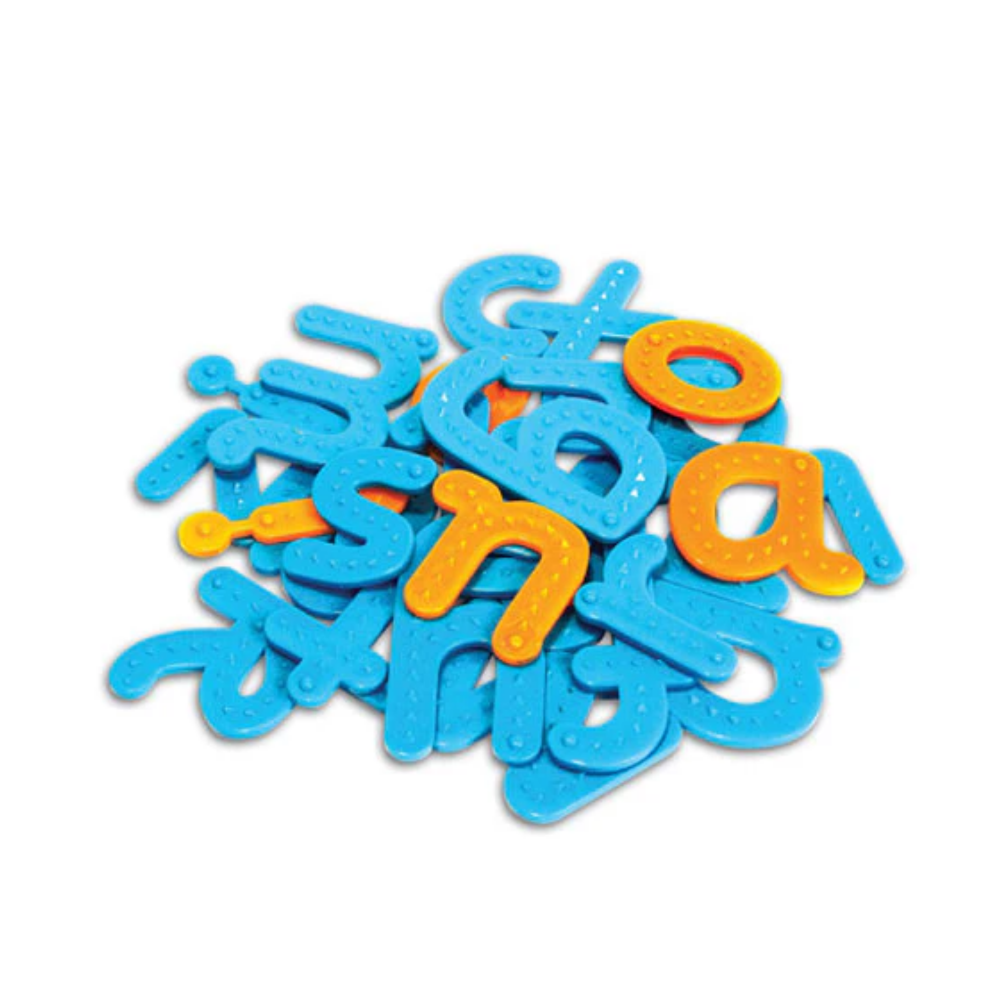 موارد التعلم - حروف لمسية، مدخلات حسية للتعرف على الحروف وتكوينها، بلاستيك متين، دليل أنشطة متعدد اللغات، مناسب للأعمار من 4 سنوات فما فوق