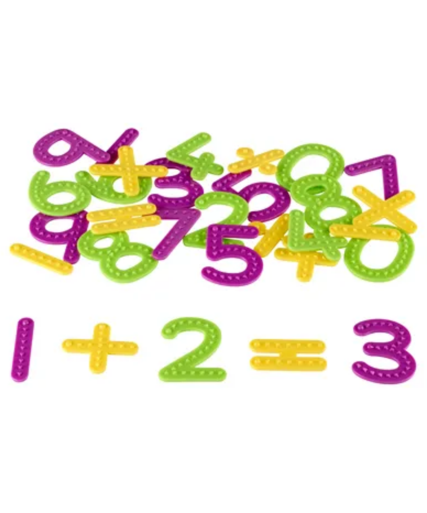 مجموعة أدوات التعلم الحسية للأرقام والعمليات اللمسية، أداة تعليمية حسية متينة للتعرف على الأرقام وتكوينها