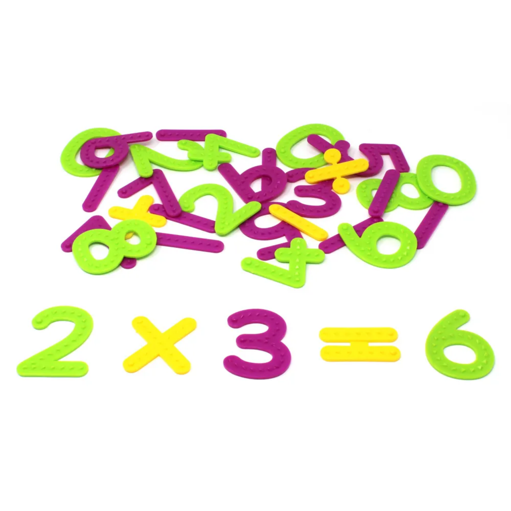 مجموعة أدوات التعلم الحسية للأرقام والعمليات اللمسية، أداة تعليمية حسية متينة للتعرف على الأرقام وتكوينها