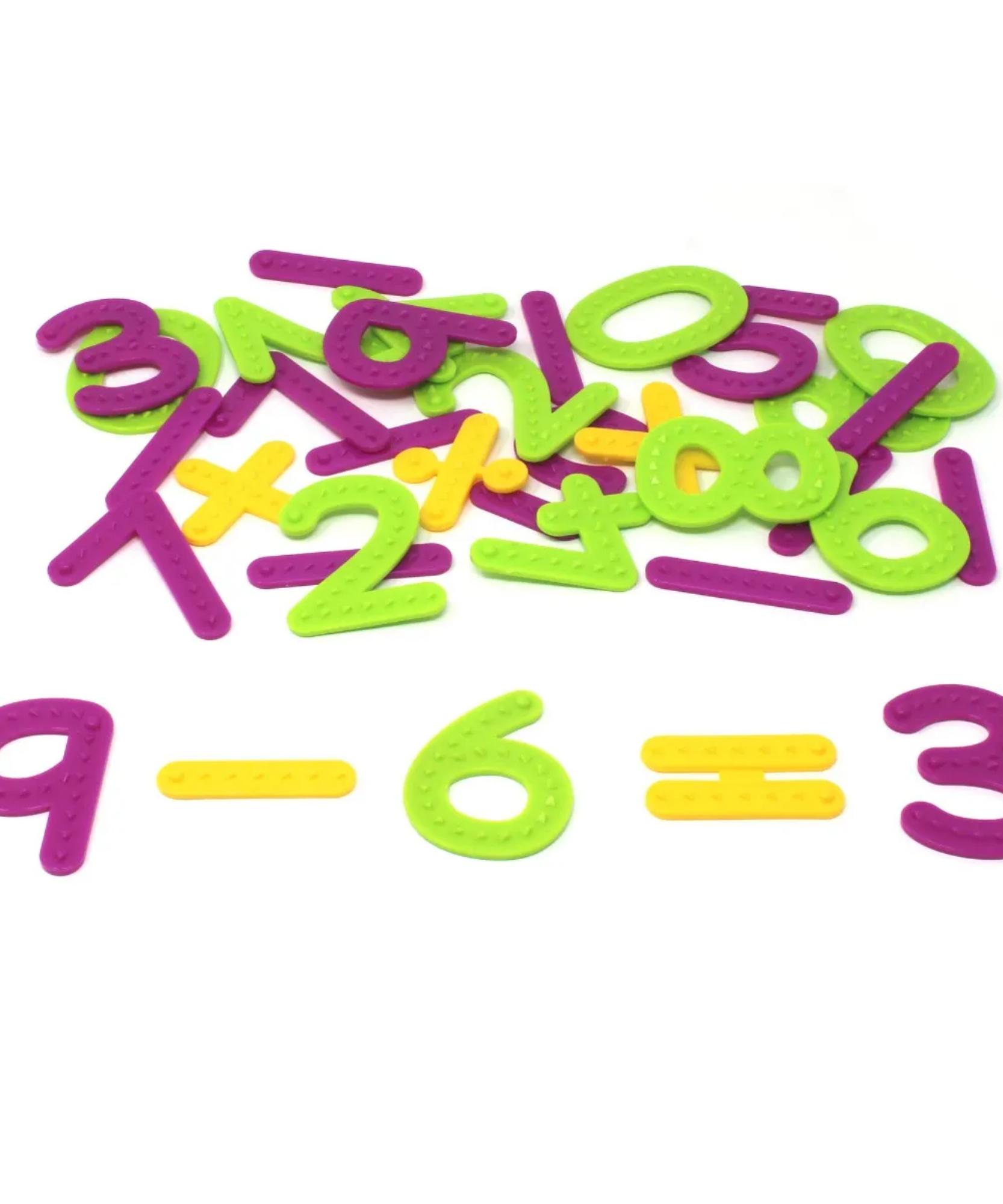 مجموعة أدوات التعلم الحسية للأرقام والعمليات اللمسية، أداة تعليمية حسية متينة للتعرف على الأرقام وتكوينها