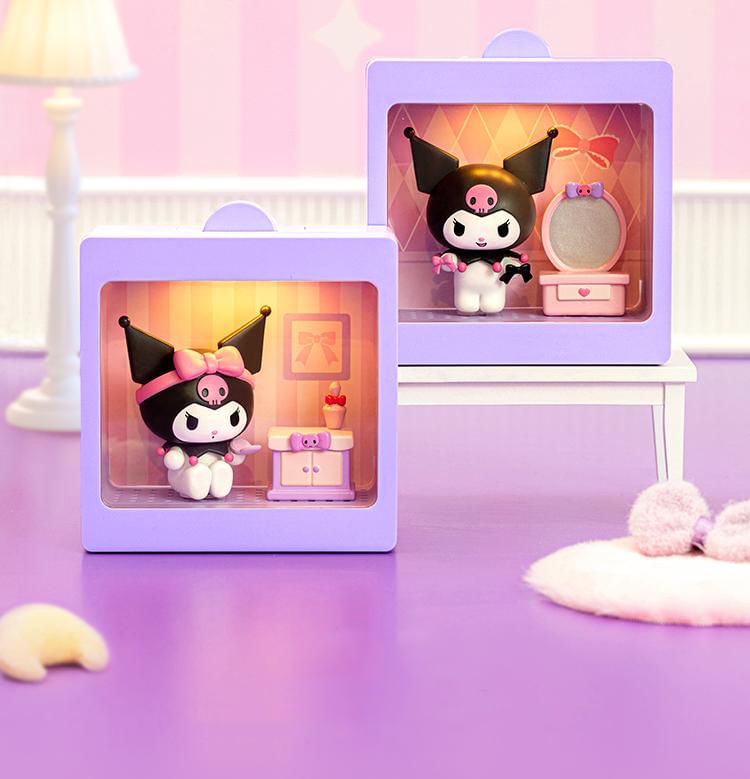 مجسم مويتش سانريو كورومي من سلسلة هابي هوليداي، صندوق أعمى، تمثال أنمي قابل للتجميع من مادة البولي فينيل كلوريد، لعبة غامضة بطول 12 سم مع 9 تصاميم (واحد منها سري نادر)، مناسب للأعمار من 15 عامًا فأكثر، مقتنيات وشخصيات