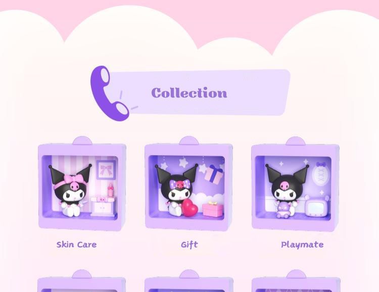 مجسم مويتش سانريو كورومي من سلسلة هابي هوليداي، صندوق أعمى، تمثال أنمي قابل للتجميع من مادة البولي فينيل كلوريد، لعبة غامضة بطول 12 سم مع 9 تصاميم (واحد منها سري نادر)، مناسب للأعمار من 15 عامًا فأكثر، مقتنيات وشخصيات