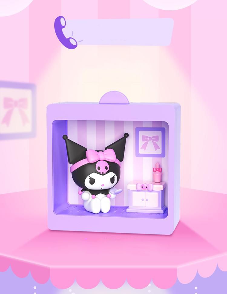 مجسم مويتش سانريو كورومي من سلسلة هابي هوليداي، صندوق أعمى، تمثال أنمي قابل للتجميع من مادة البولي فينيل كلوريد، لعبة غامضة بطول 12 سم مع 9 تصاميم (واحد منها سري نادر)، مناسب للأعمار من 15 عامًا فأكثر، مقتنيات وشخصيات