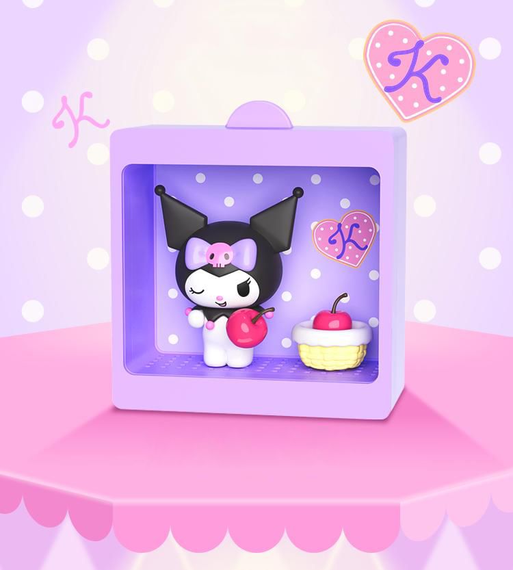 مجسم مويتش سانريو كورومي من سلسلة هابي هوليداي، صندوق أعمى، تمثال أنمي قابل للتجميع من مادة البولي فينيل كلوريد، لعبة غامضة بطول 12 سم مع 9 تصاميم (واحد منها سري نادر)، مناسب للأعمار من 15 عامًا فأكثر، مقتنيات وشخصيات