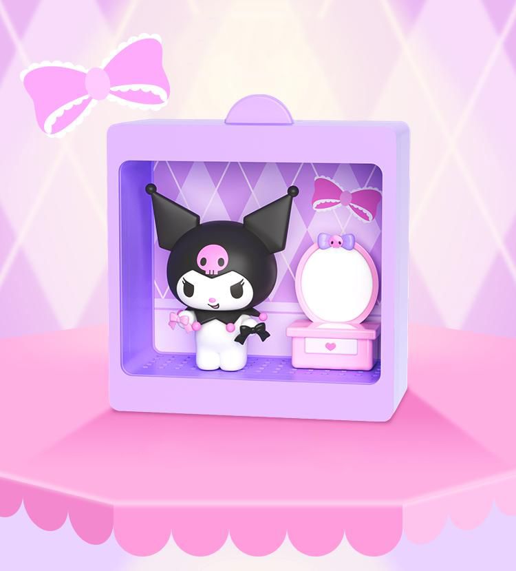 مجسم مويتش سانريو كورومي من سلسلة هابي هوليداي، صندوق أعمى، تمثال أنمي قابل للتجميع من مادة البولي فينيل كلوريد، لعبة غامضة بطول 12 سم مع 9 تصاميم (واحد منها سري نادر)، مناسب للأعمار من 15 عامًا فأكثر، مقتنيات وشخصيات