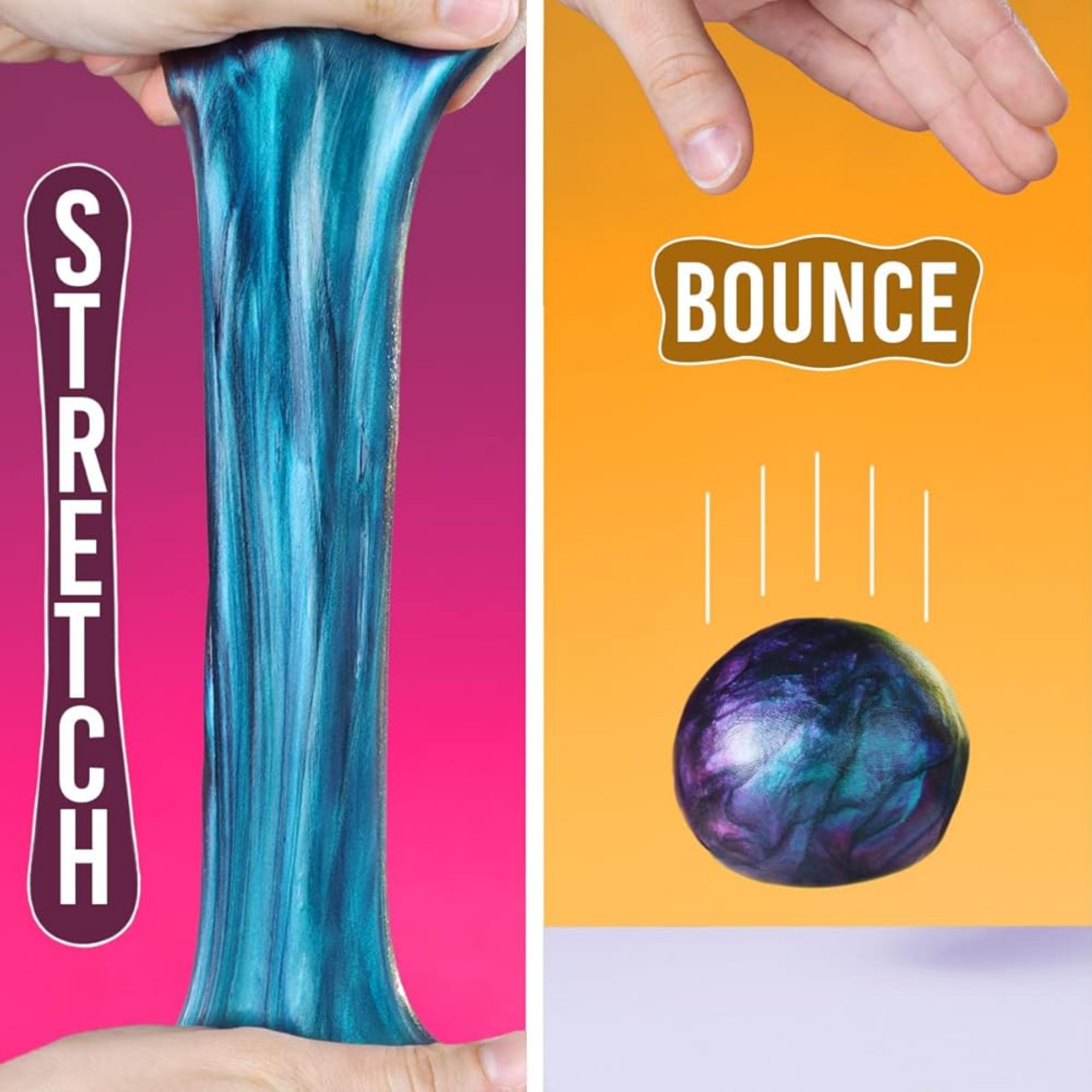 معجون التفكير سوبر سكراب من كريزي آرون، علبة 4 بوصات مع 90 جرامًا من معجون اللعب الحسي غير السام الذي لا يجف أبدًا، لعبة فيدجيت إبداعية ناعمة الملمس للأولاد والبنات من سن 3 سنوات فما فوق