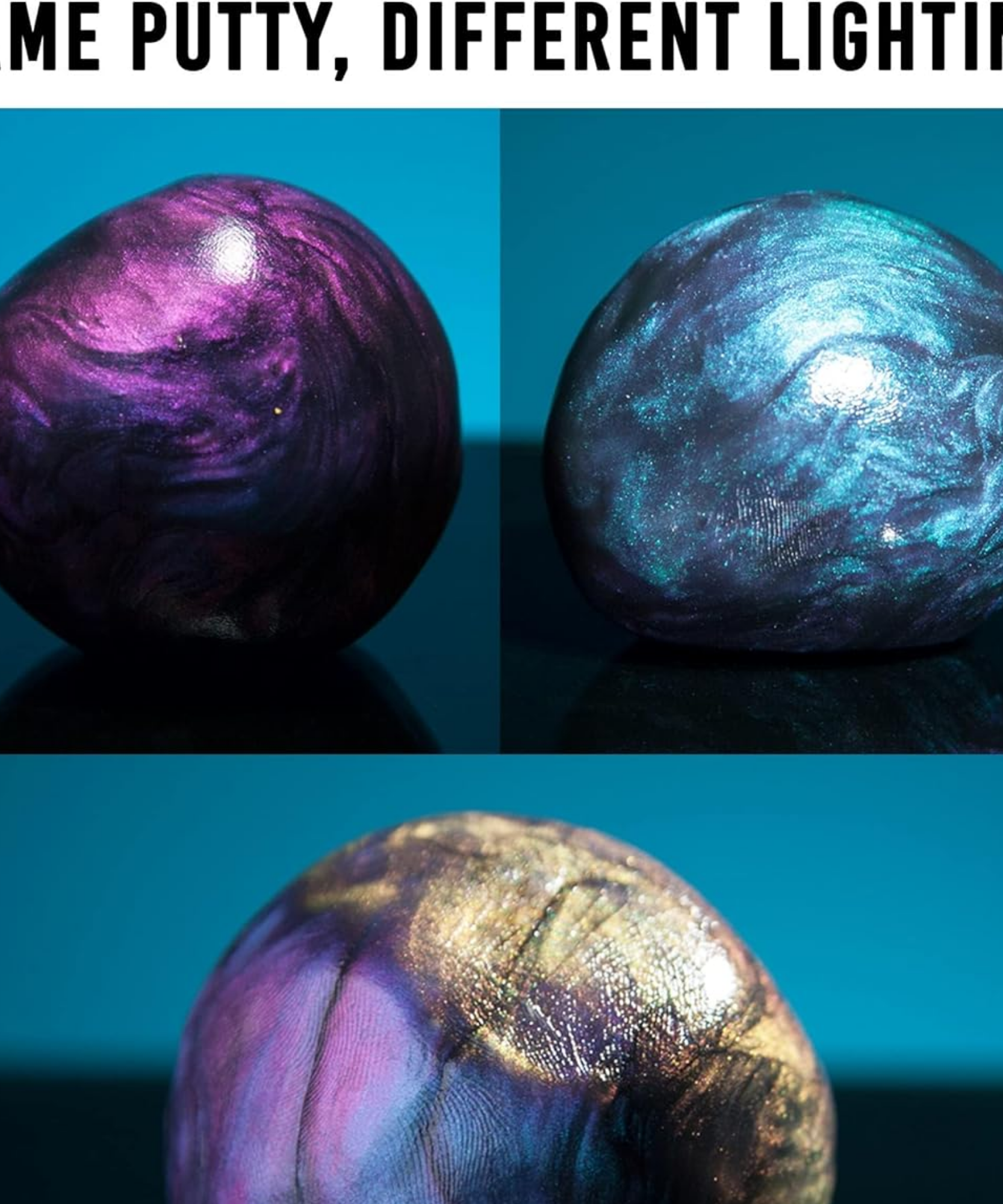 معجون التفكير سوبر سكراب من كريزي آرون، علبة 4 بوصات مع 90 جرامًا من معجون اللعب الحسي غير السام الذي لا يجف أبدًا، لعبة فيدجيت إبداعية ناعمة الملمس للأولاد والبنات من سن 3 سنوات فما فوق