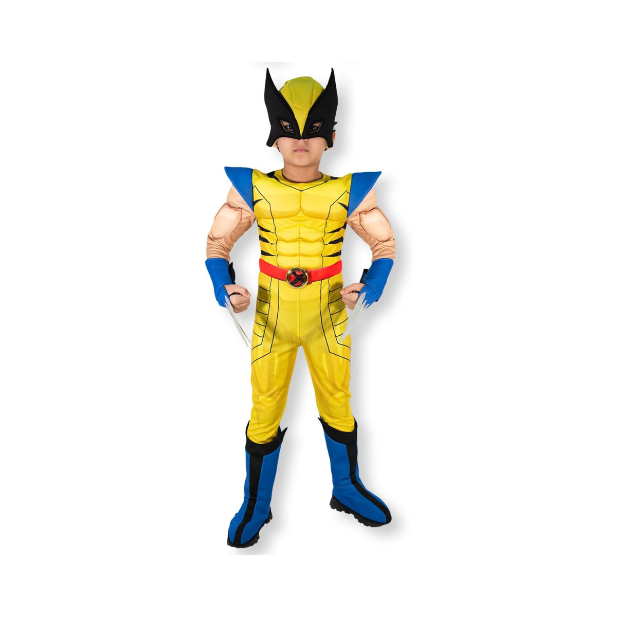 Party Centre Marvel Avengers X-Men Wolverine Classic Costume, 7-8 years