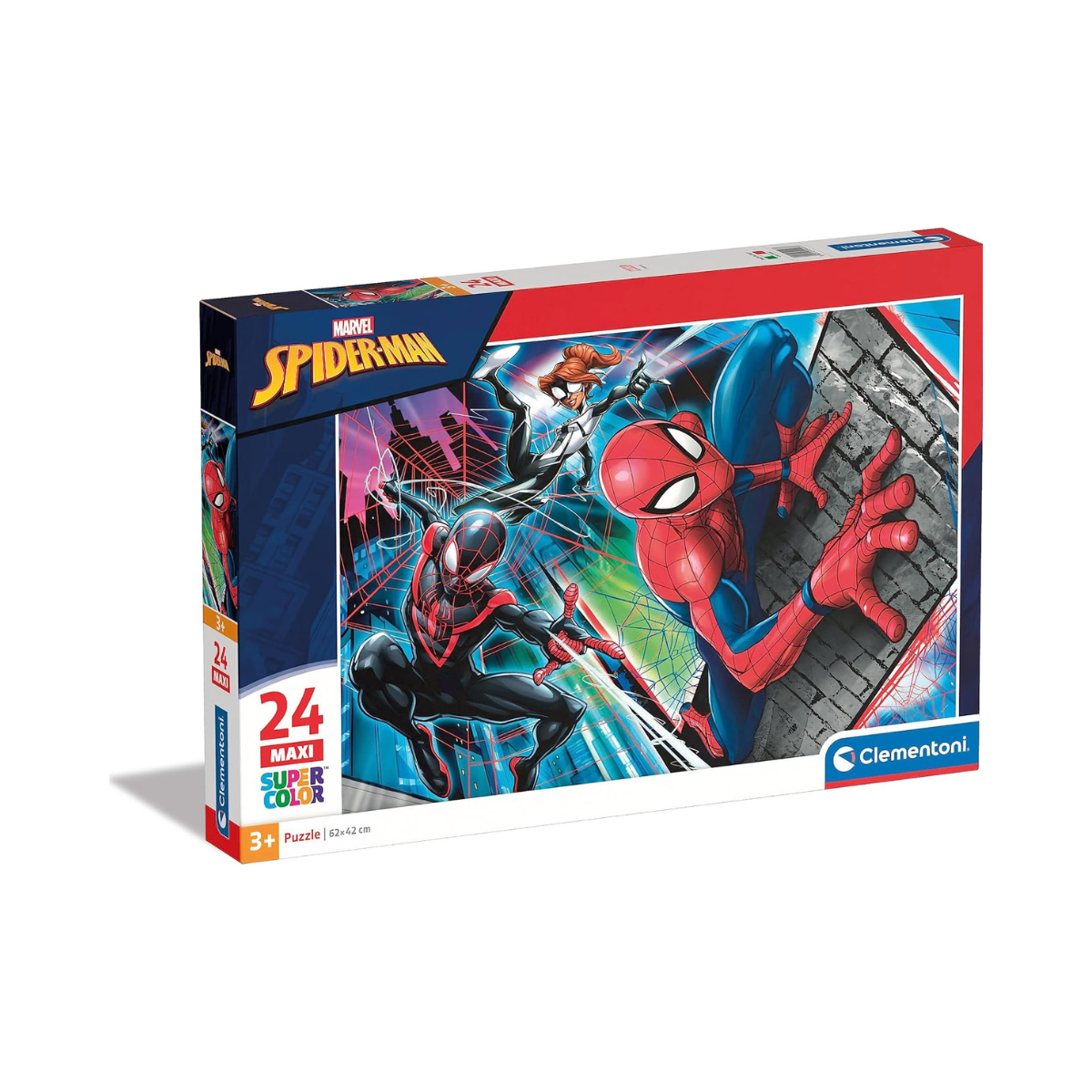 Clementoni Puzzle Spiderman 24497 SuperColor Maxi 24 Pieces