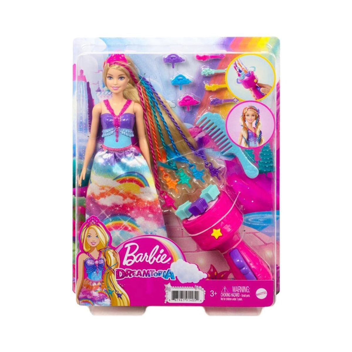 Barbie Dreamtopia Princess Magic Braids