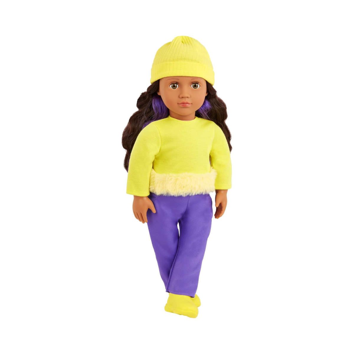 Our Generation Doll W/Color Block Outfit, Sola