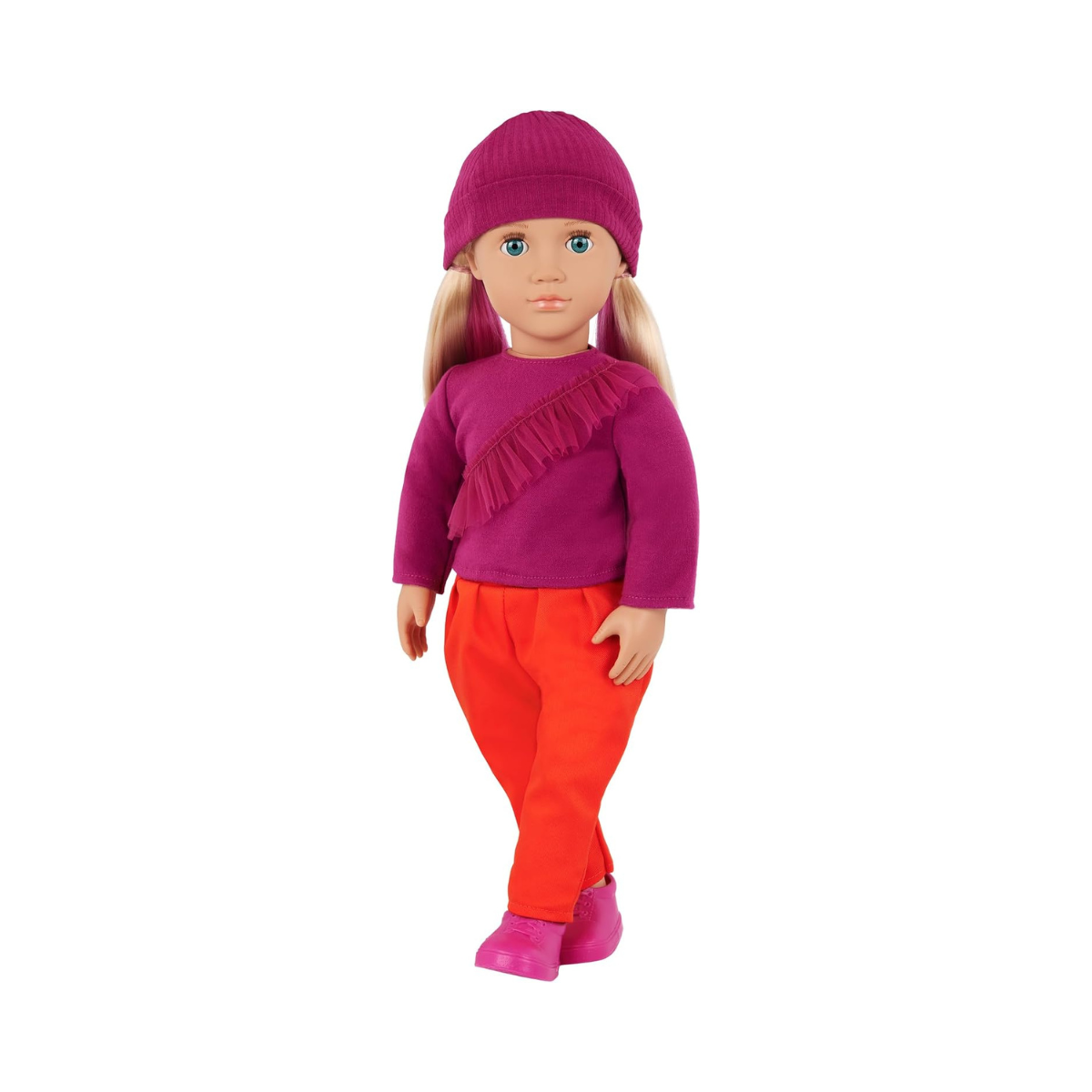 Our Generation Doll W/Color Block Outfit, Shay