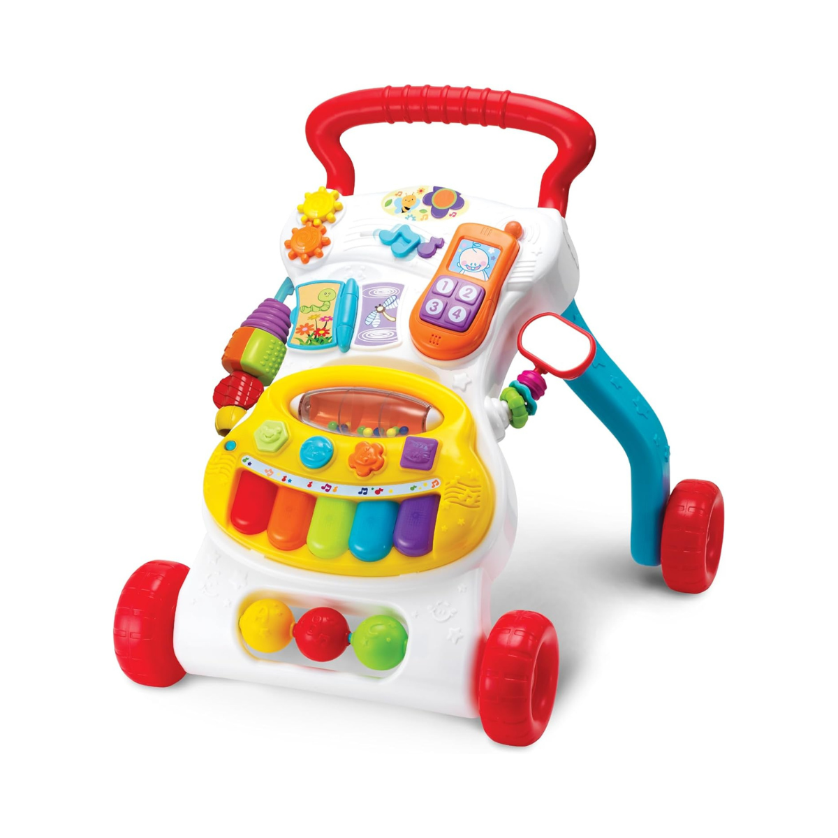 Winfun Grow with Me Musical Walker Play Set, Multicolor