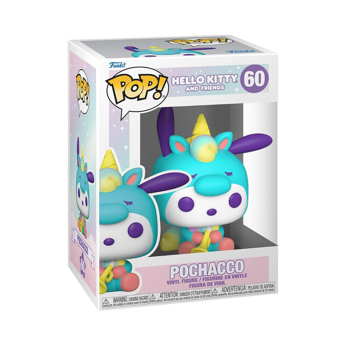 Funko Pop! Sanrio: Hello Kitty - Pochacco - Unicorn Party - Collectable Vinyl Figure - Gift Idea - Official Merchandise - Toys for Kids & Adults - Movies Fans - Model Figure for Collectors