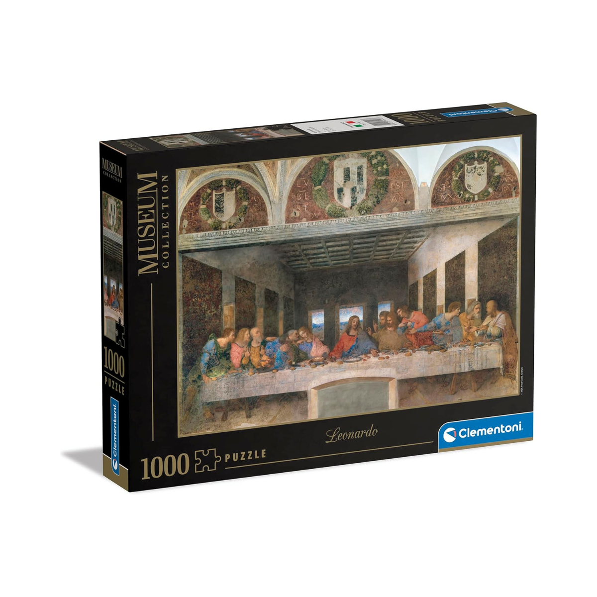 Clementoni 31447 Clementoni-31447-Museum Collection-Leonardo: The Last Supper-1000 Pieces, Multi-Colour