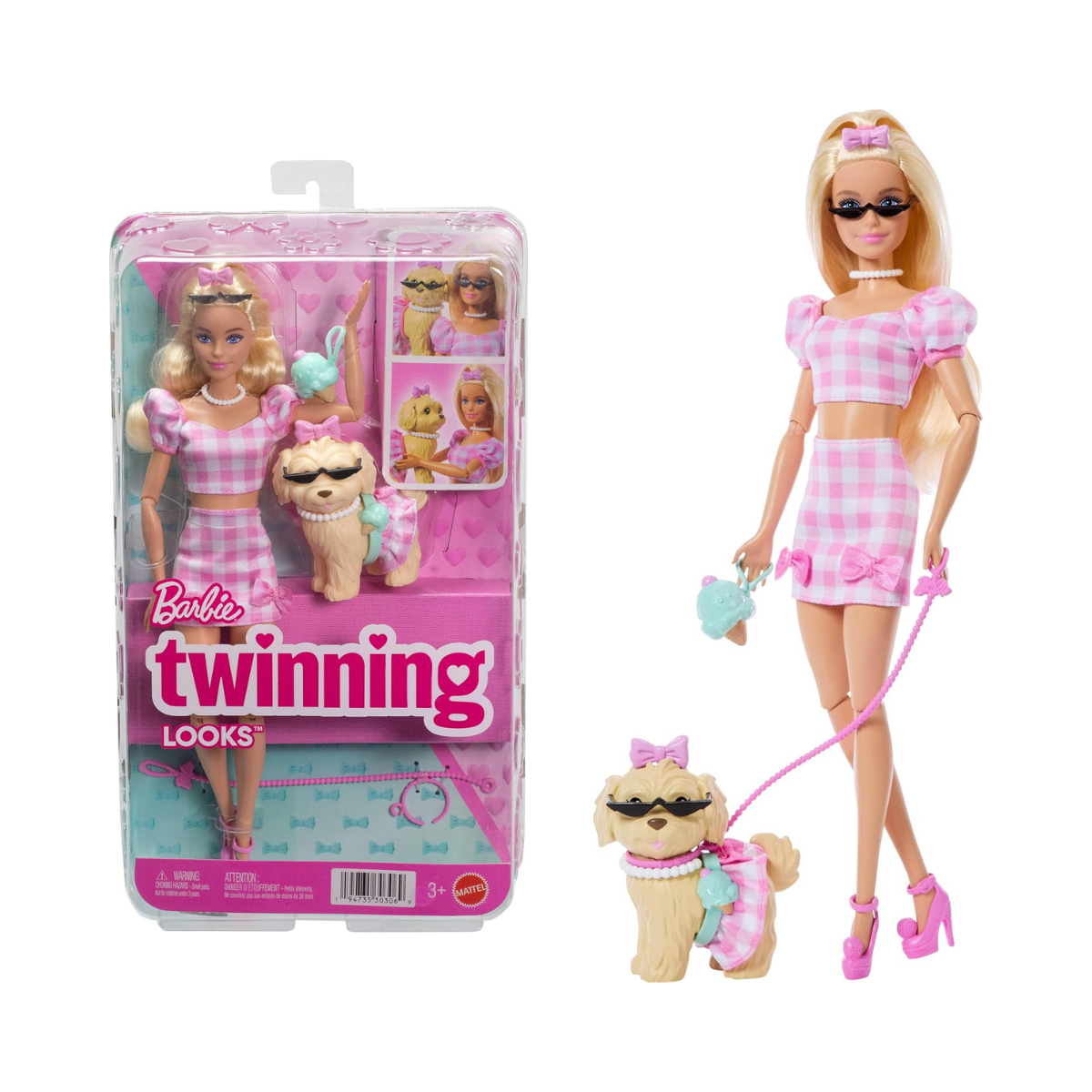 Barbie®️ Twinning Looks - Blonde Doll