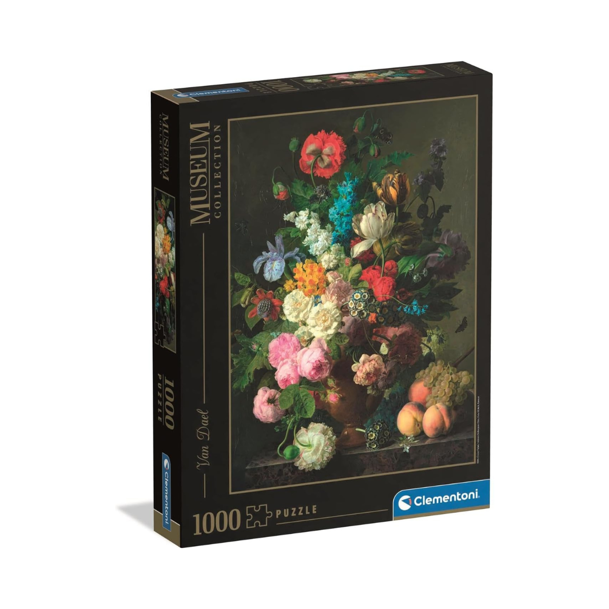 Clementoni Puzzle Museum - Mona Lisa 1000 Pieces - Puzzle for Adults 14-99 Years, Gift for Men and Women, Made in Italy, 37086