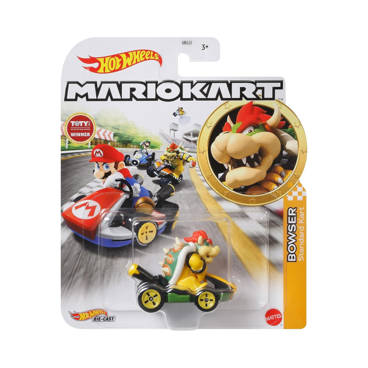 Hot Wheels Mario Kart Bowser in Standard Kart