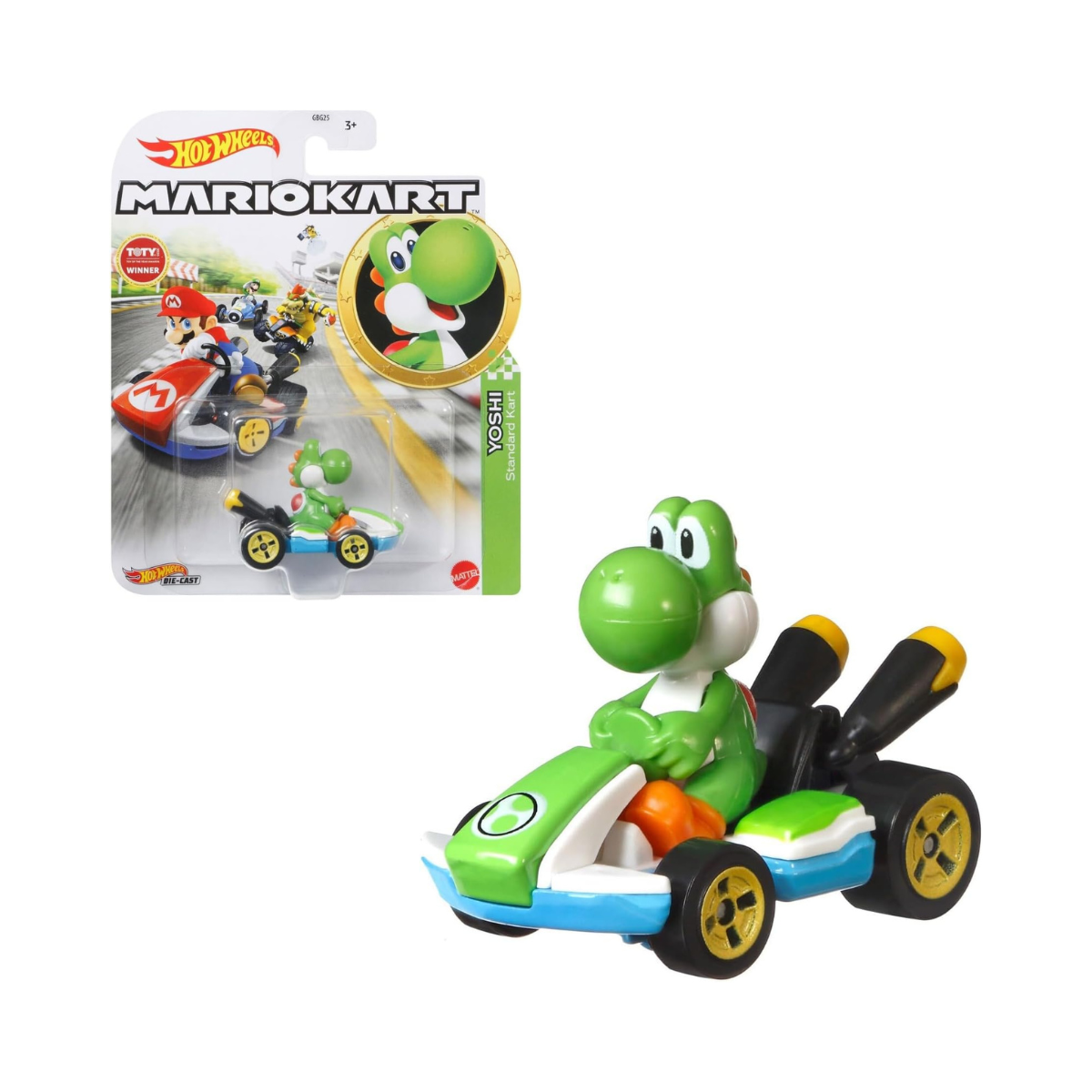 Hot Wheels Mario Kart Yoshi, Standard Kart