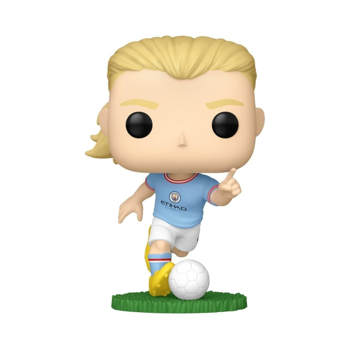 Funko Pop! Football: Mancity - Erling Haaland - Manchester City FC - Collectable Vinyl Figure - Gift Idea - Official Merchandise - Toys for Kids & Adults - Sports Fans - Model Figure for Collectors