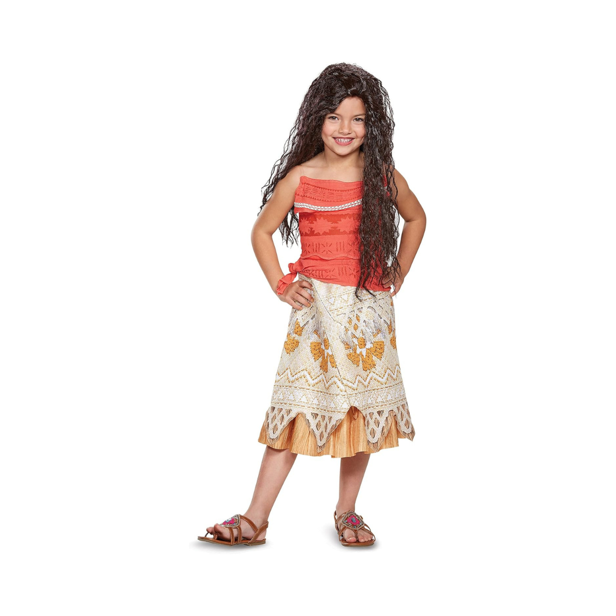Disguise Disney Moana Girls' Costume XS (3T-4T)