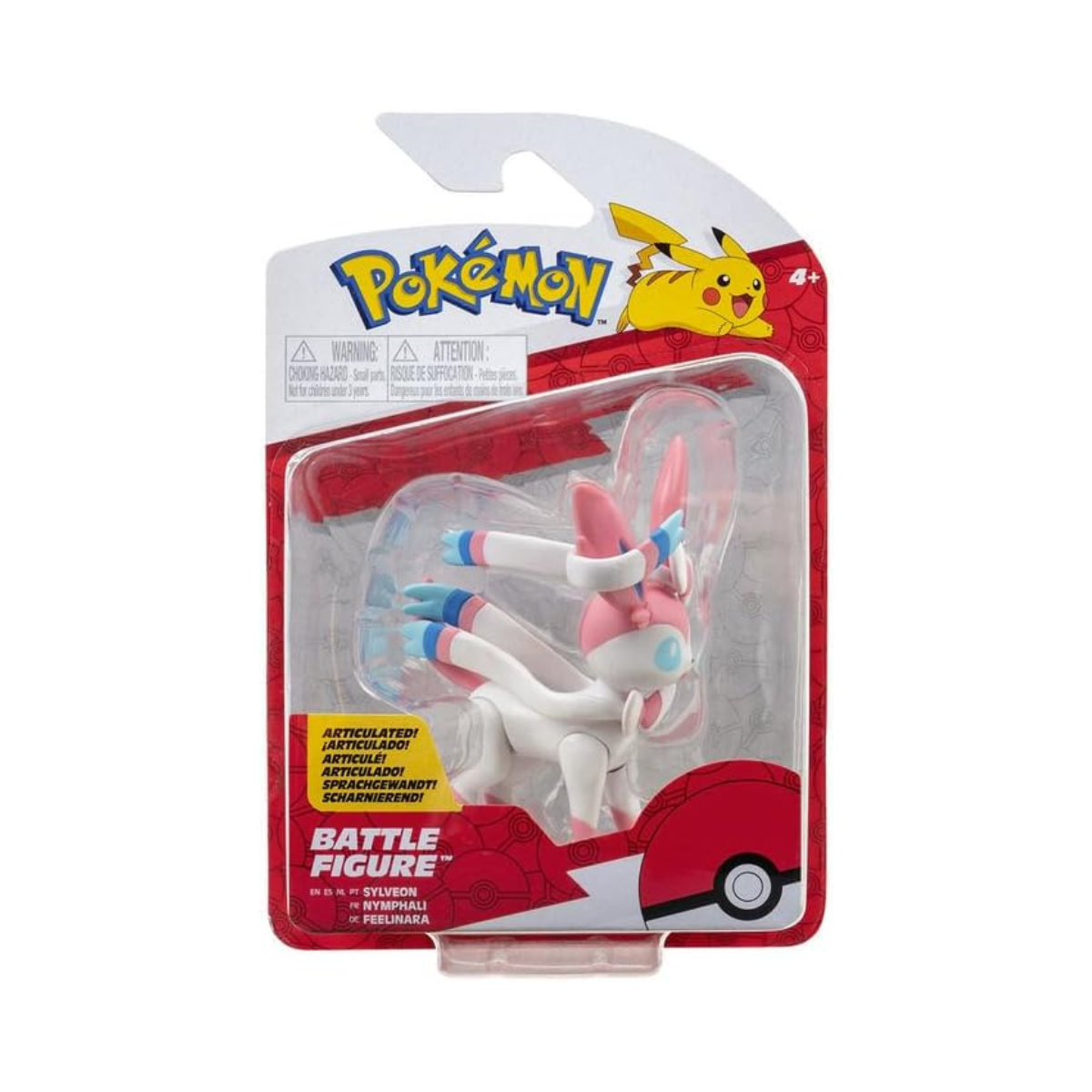 Pokémon Clip N Go Growithe & Repeat Ball, Multi Color, PKW0042