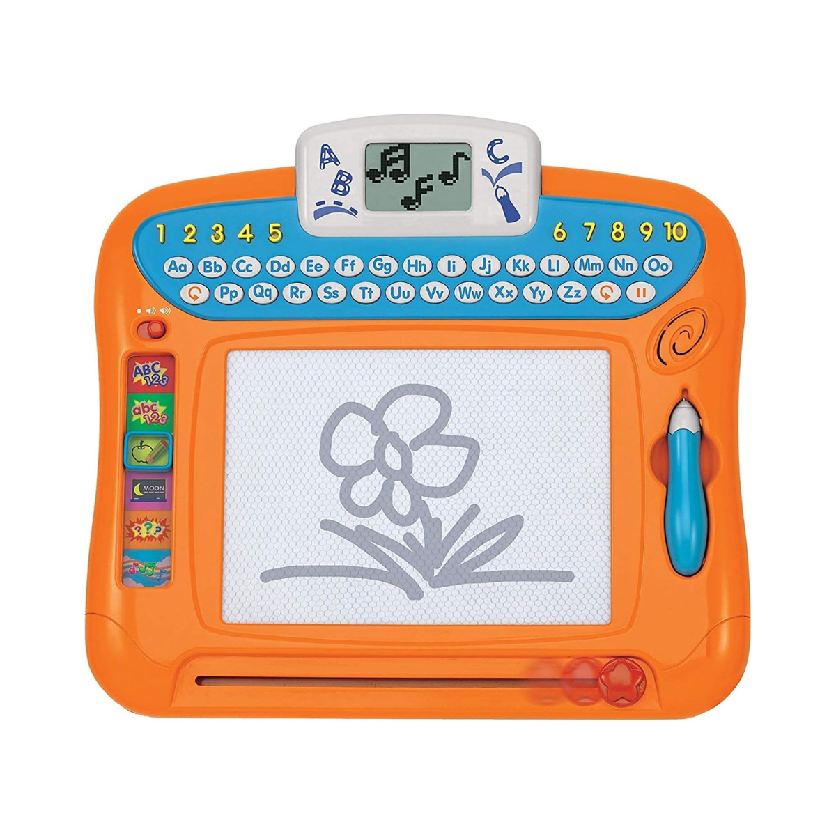 Winfun Write ’N Draw Learning Board | Educational toy Drawing Pad for Kids 2+ Years | Alphabet, Numbers & Spelling | Interactive Learning & Music Modes