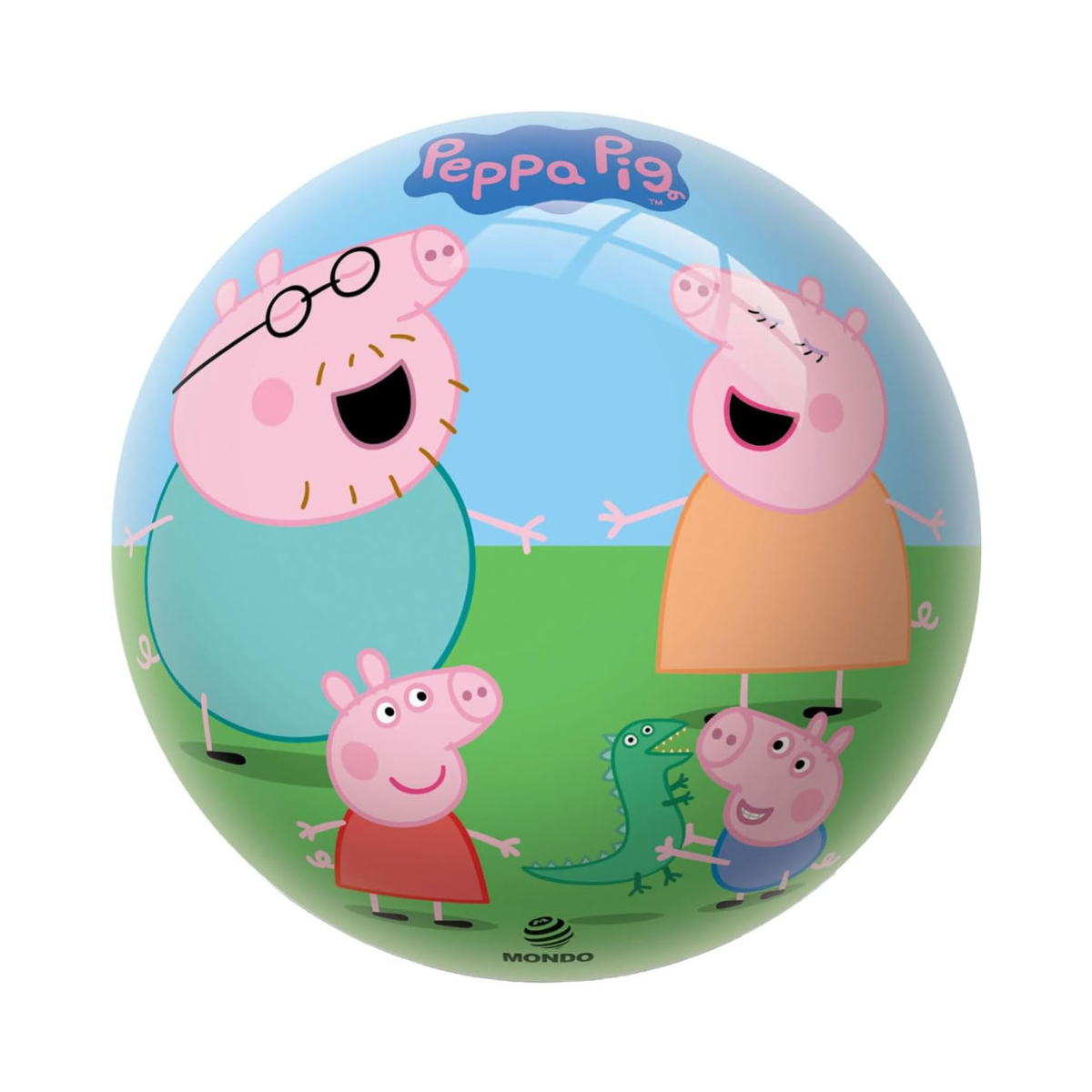 Mondo PVC Ball Peppa Pig 23cm, 26030, Multicolor