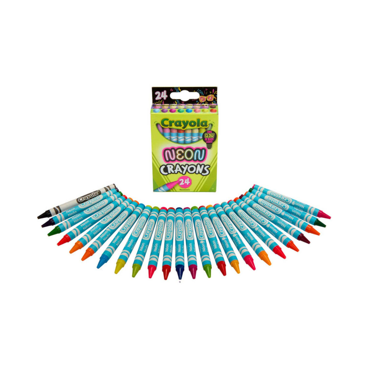 Crayola - 24 ct. Neon Crayons