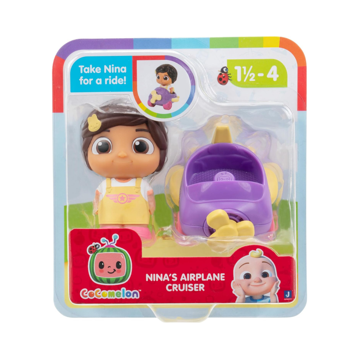 Cocomelon JJ and Friends Cruisers Nina Airplane