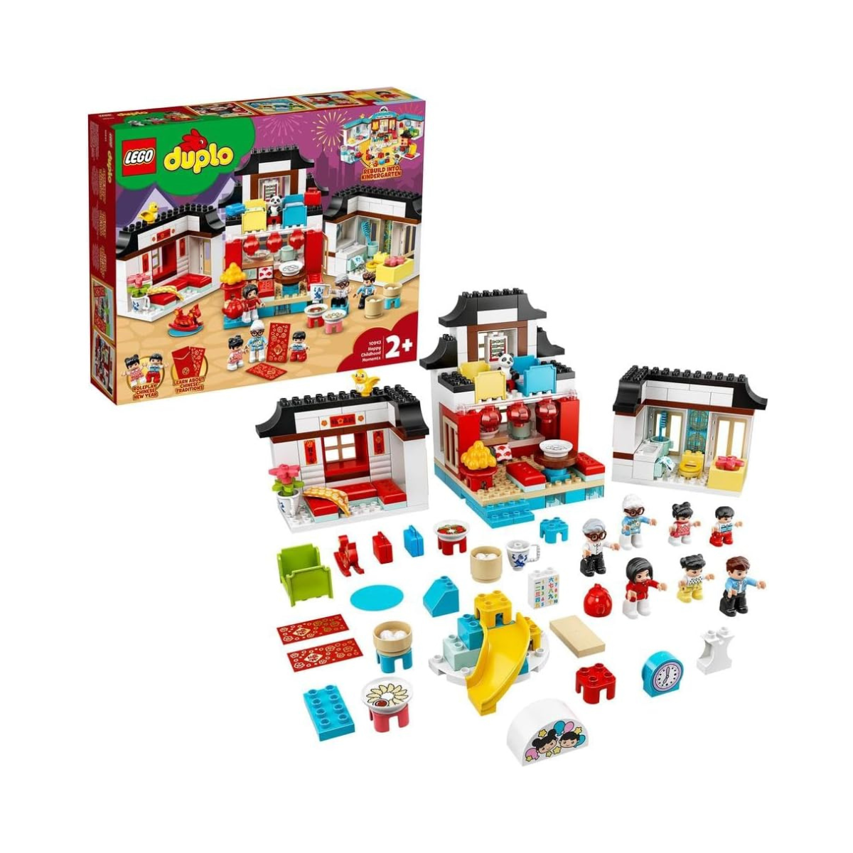 LEGO DUPLO Town Happy Childhood Moments 10943 Building Toy (227 Pieces)
