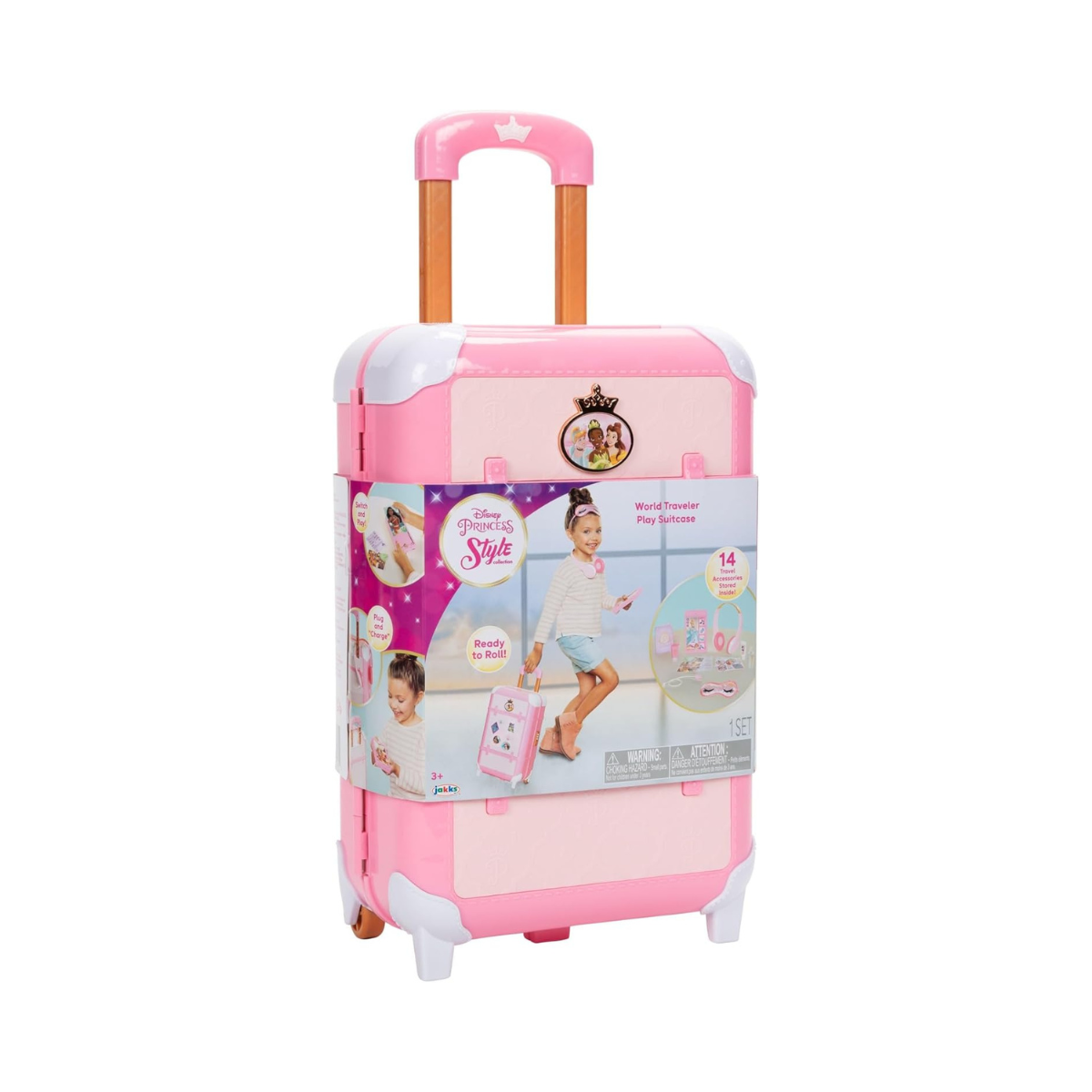 Disney Princess Style Deluxe Suitcase Set