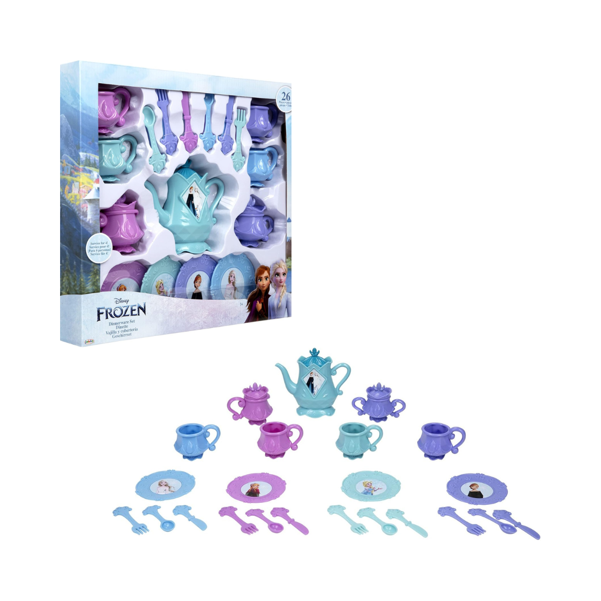 Disney Frozen 2 Franchise Dinnerware Set 26-Piece